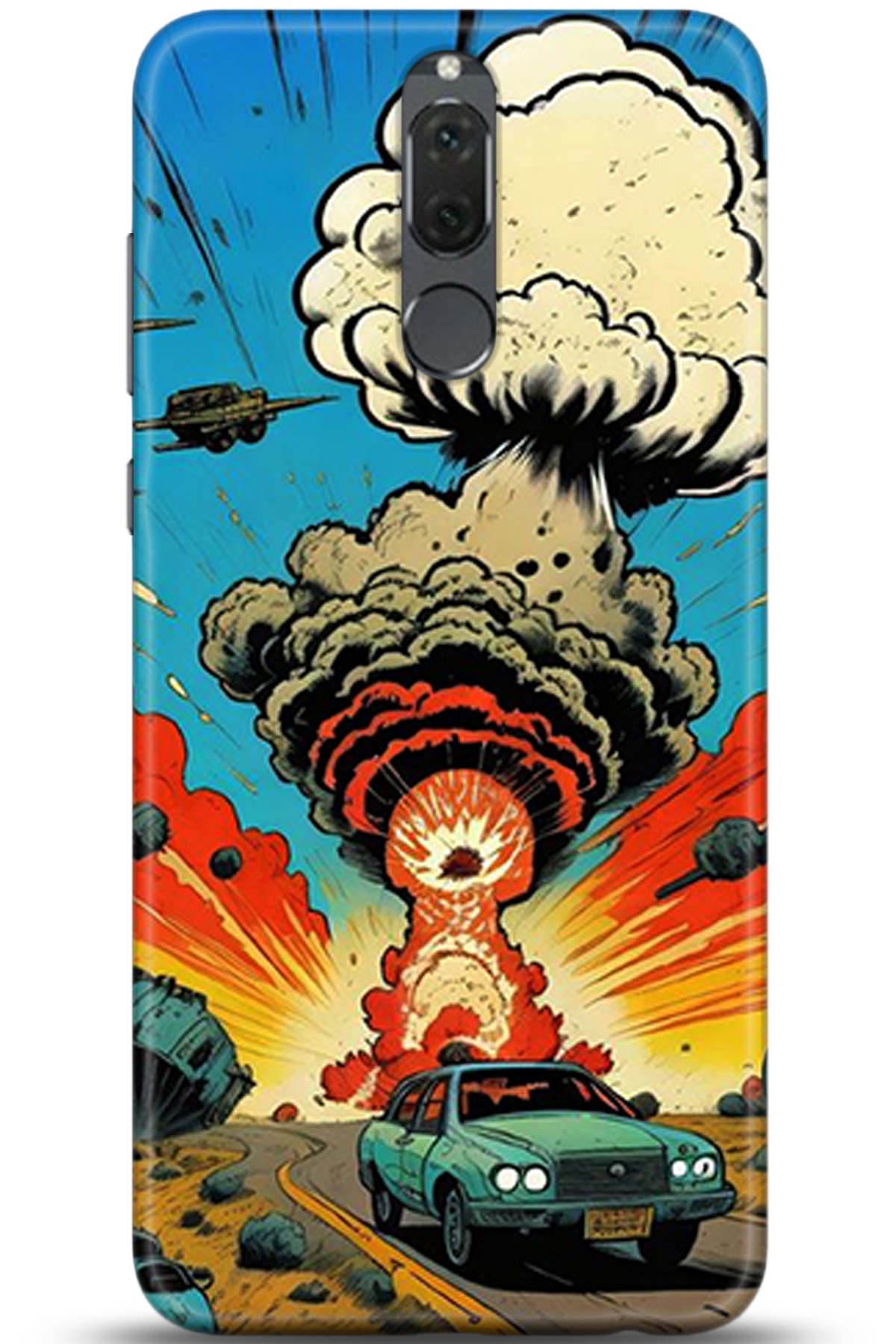 Huawei Mate 10 Lite Uyumlu Kılıf HD Baskılı Kılıf - Followed Institution 5361