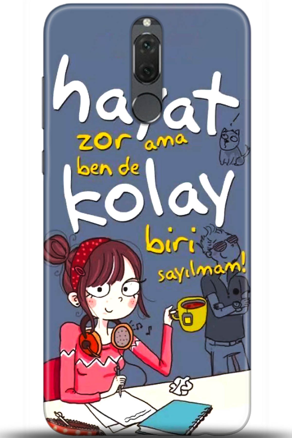 Huawei Mate 10 Lite Uyumlu Kılıf HD Baskılı Kılıf - Followed Institution 5686