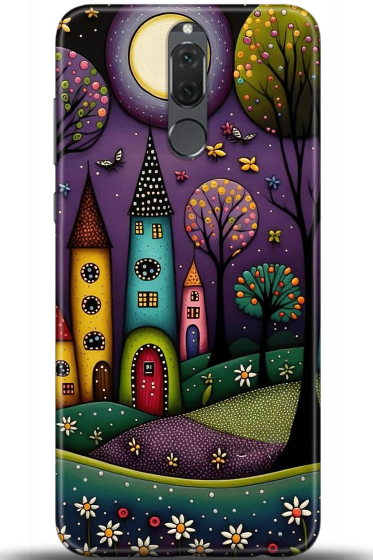 Huawei Mate 10 Lite Uyumlu Kılıf HD Baskılı Kılıf - Followed Institution 5704