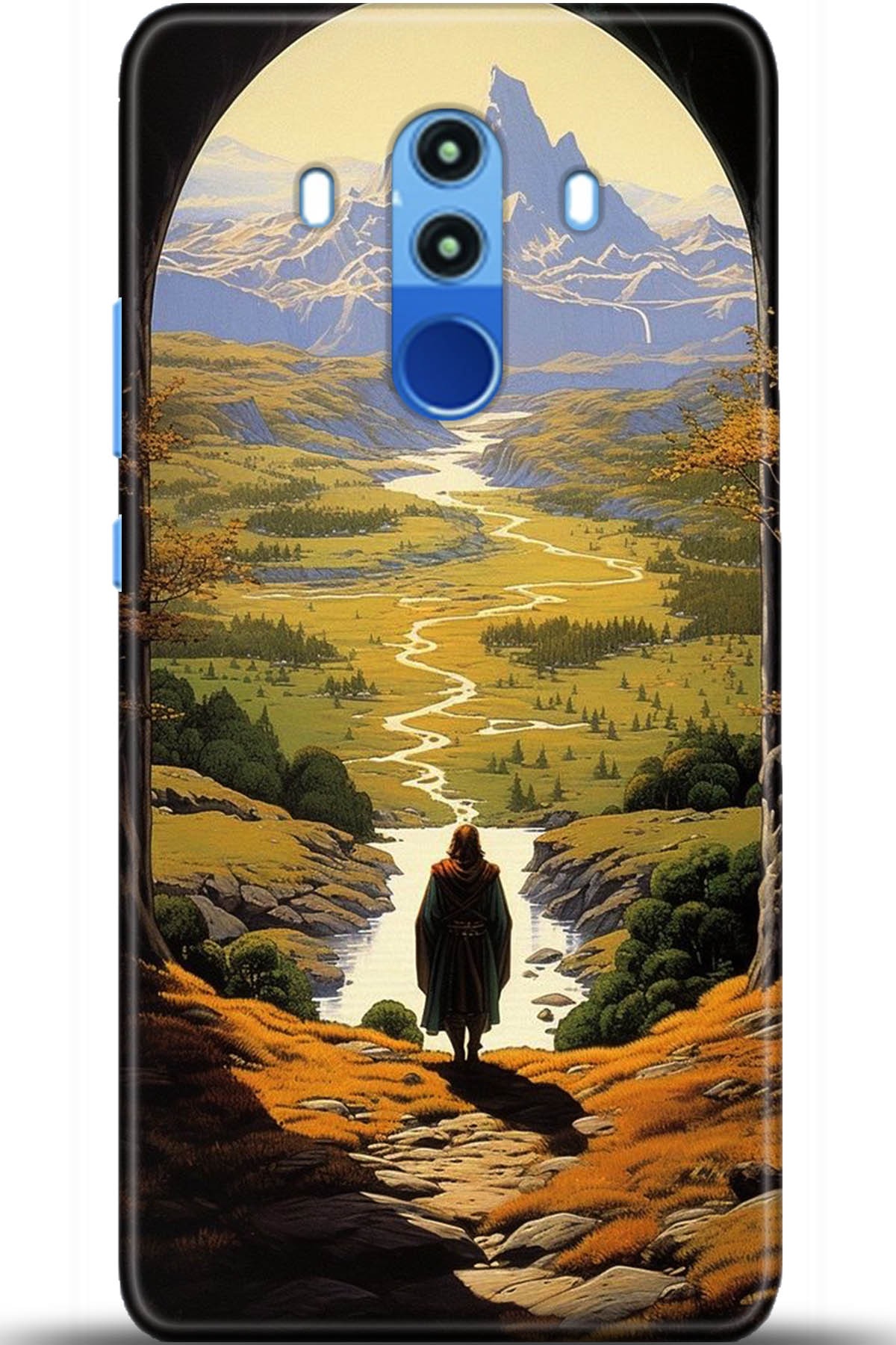 Huawei Mate 10 Pro Uyumlu Kılıf HD Baskılı Kılıf - Followed Institution 5263