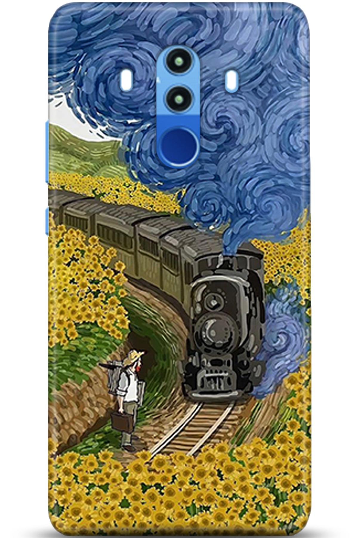 Huawei Mate 10 Pro Uyumlu Kılıf HD Baskılı Kılıf - Followed Institution 5344