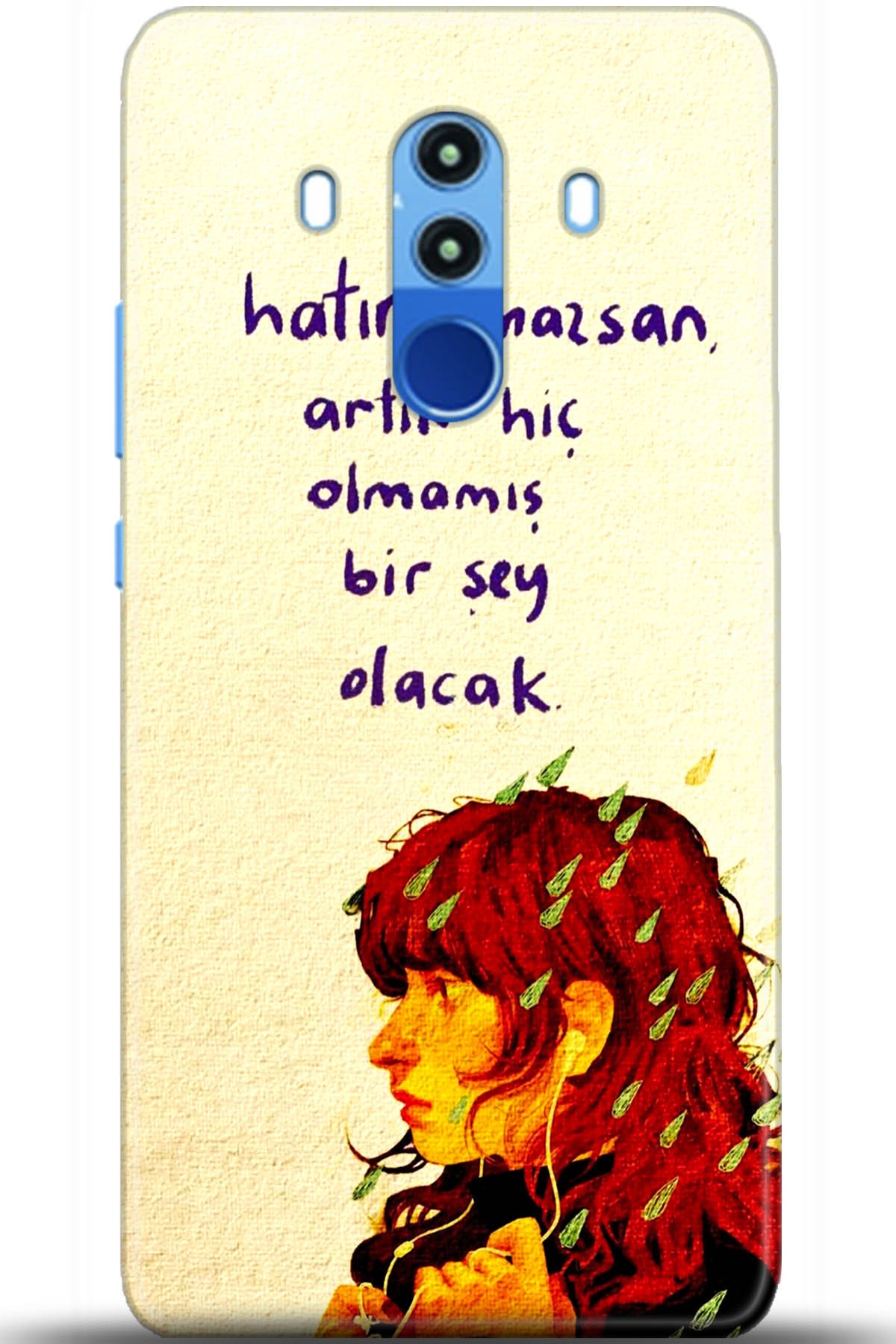 Huawei Mate 10 Pro Uyumlu Kılıf HD Baskılı Kılıf - Followed Institution 5595