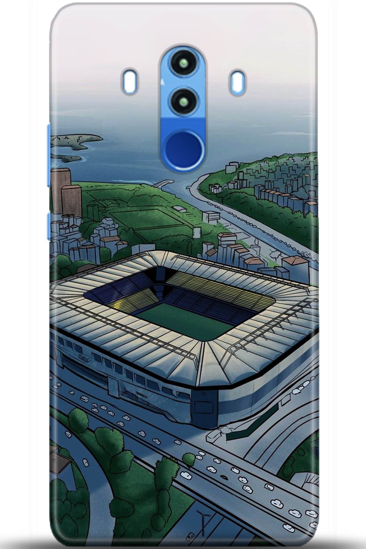 Huawei Mate 10 Pro Uyumlu Kılıf HD Baskılı Kılıf - Followed Institution 5715