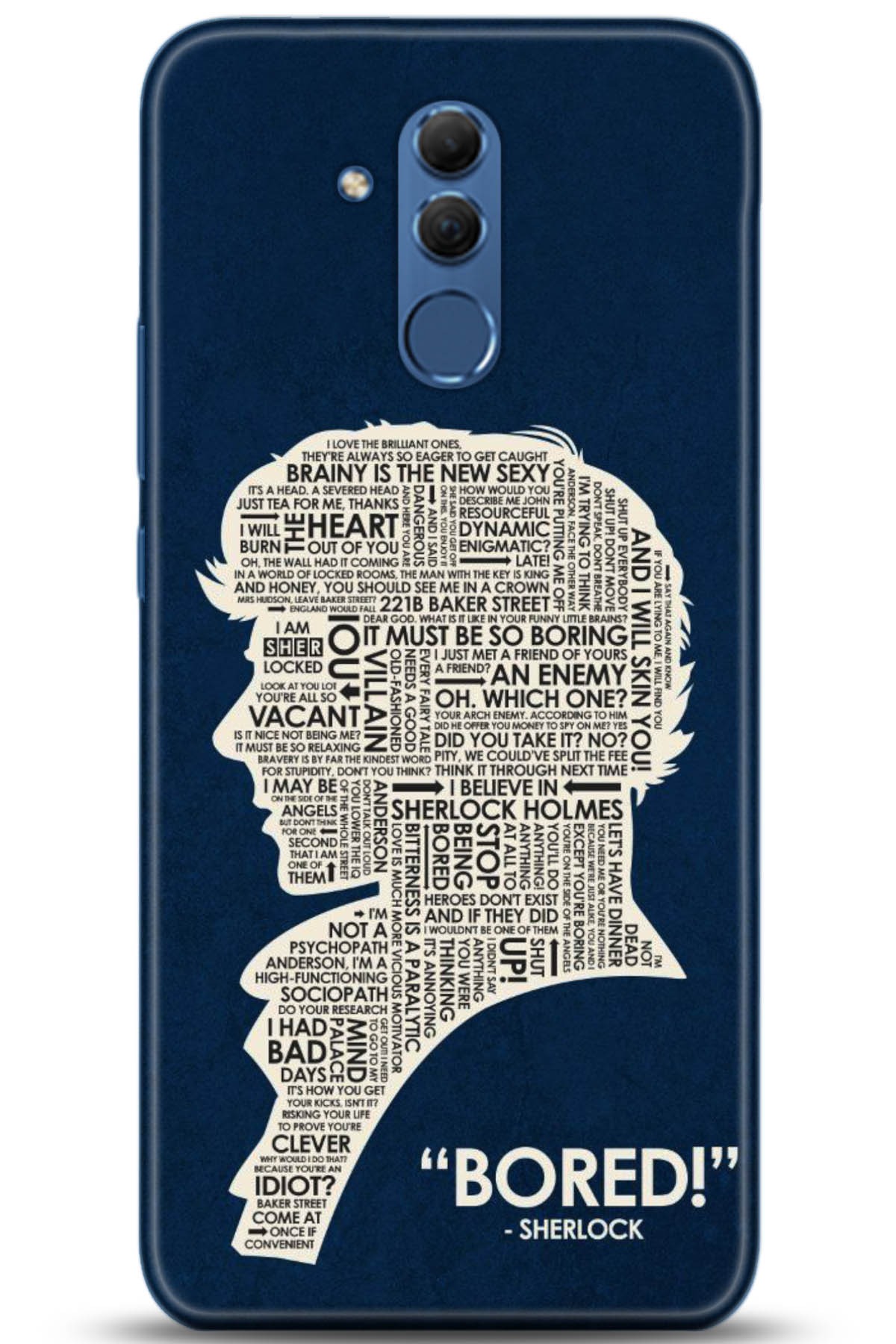 Huawei Mate 20 Lite Uyumlu Kılıf HD Baskılı Kılıf - Followed Institution 5156