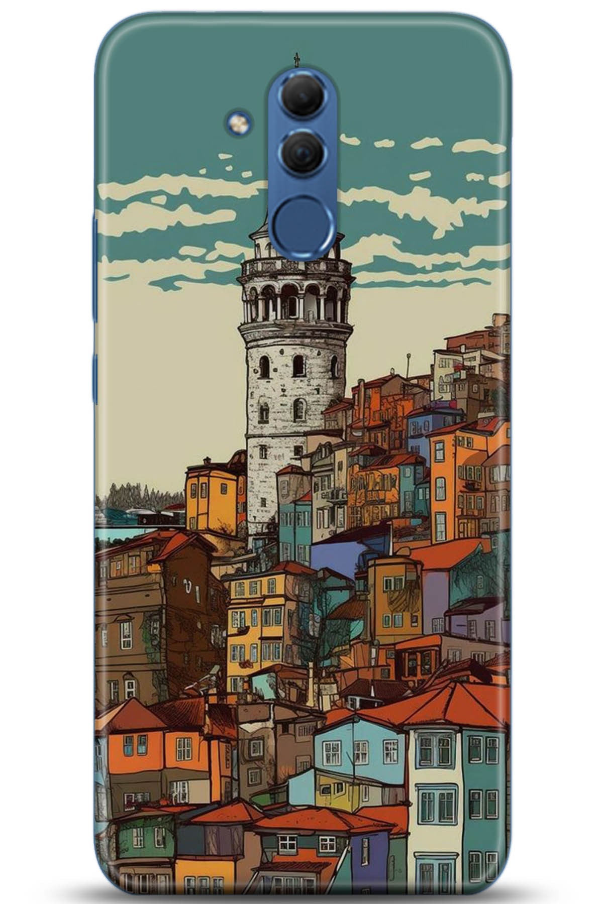 Huawei Mate 20 Lite Uyumlu Kılıf HD Baskılı Kılıf - Followed Institution 5199