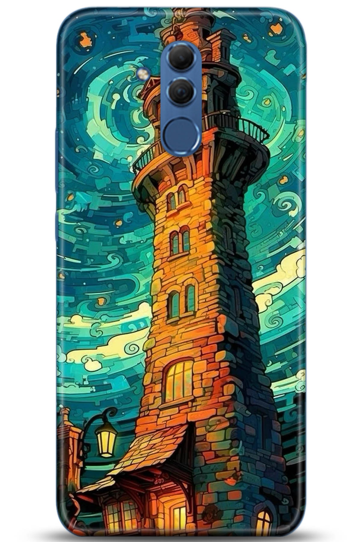 Huawei Mate 20 Lite Uyumlu Kılıf HD Baskılı Kılıf - Followed Institution 5233