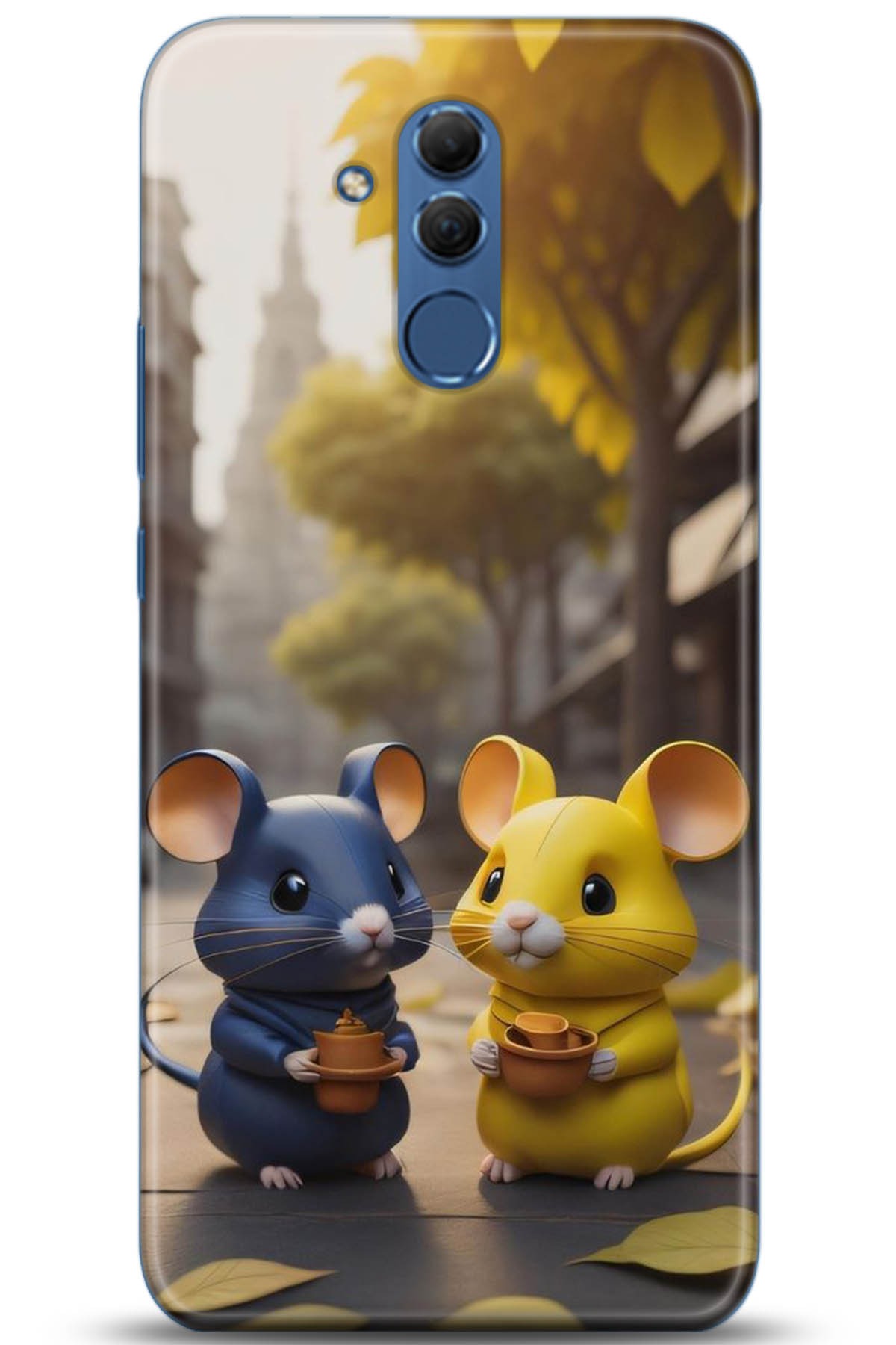 Huawei Mate 20 Lite Uyumlu Kılıf HD Baskılı Kılıf - Followed Institution 5306