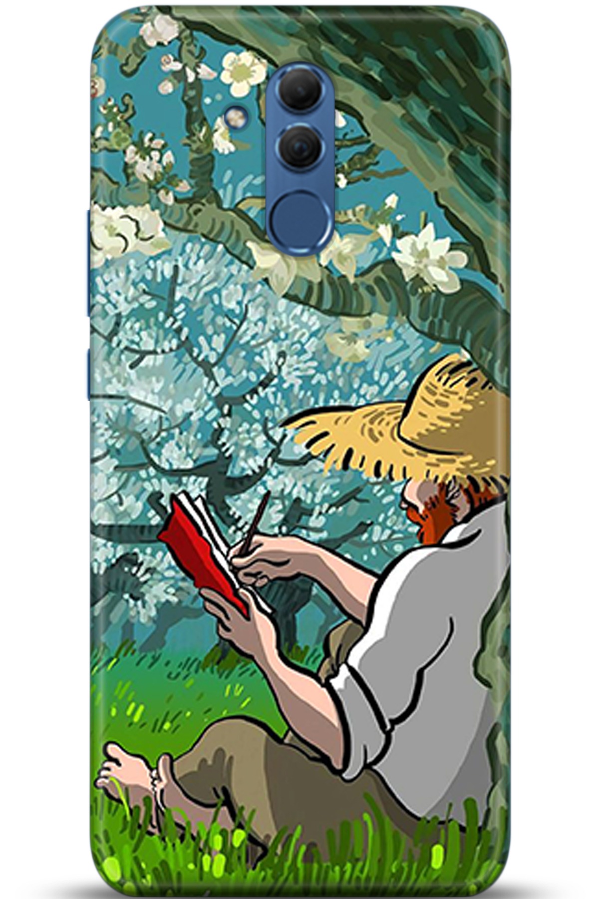 Huawei Mate 20 Lite Uyumlu Kılıf HD Baskılı Kılıf - Followed Institution 5343