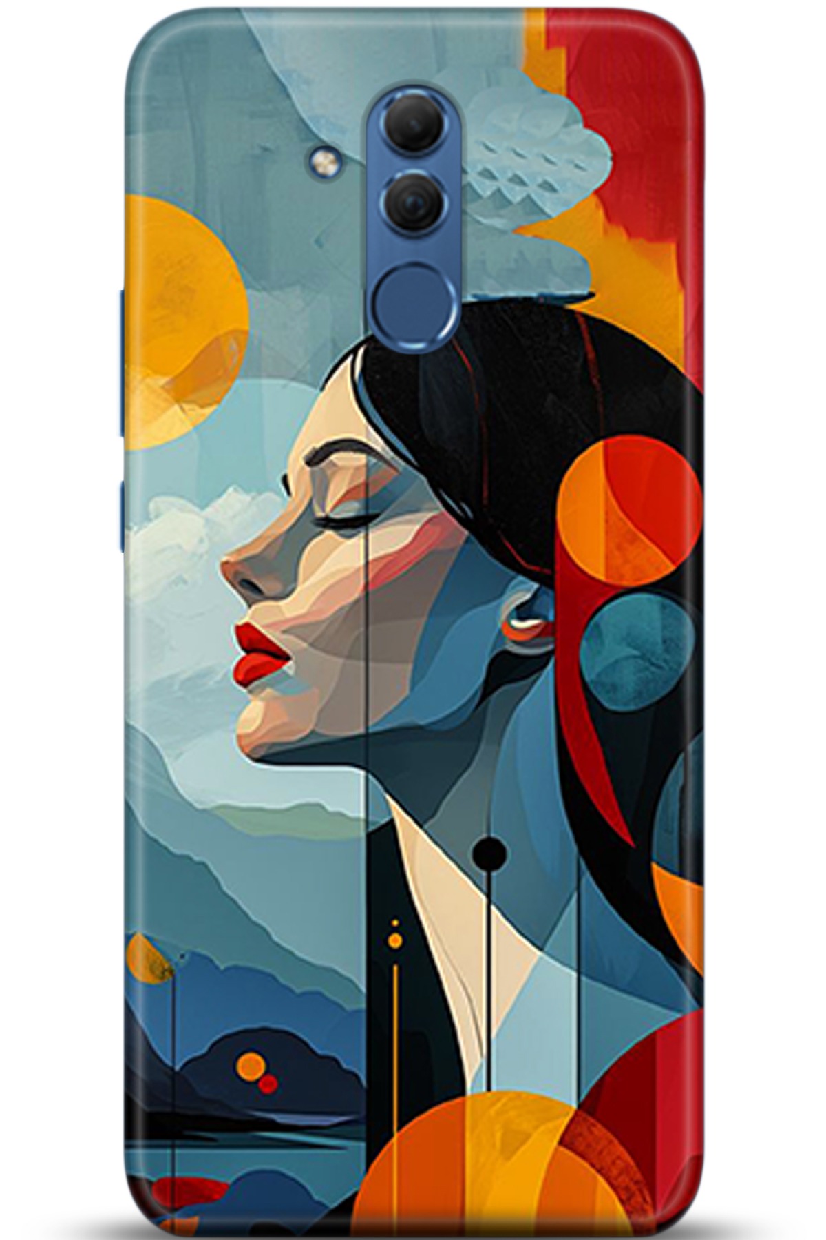 Huawei Mate 20 Lite Uyumlu Kılıf HD Baskılı Kılıf - Followed Institution 5367