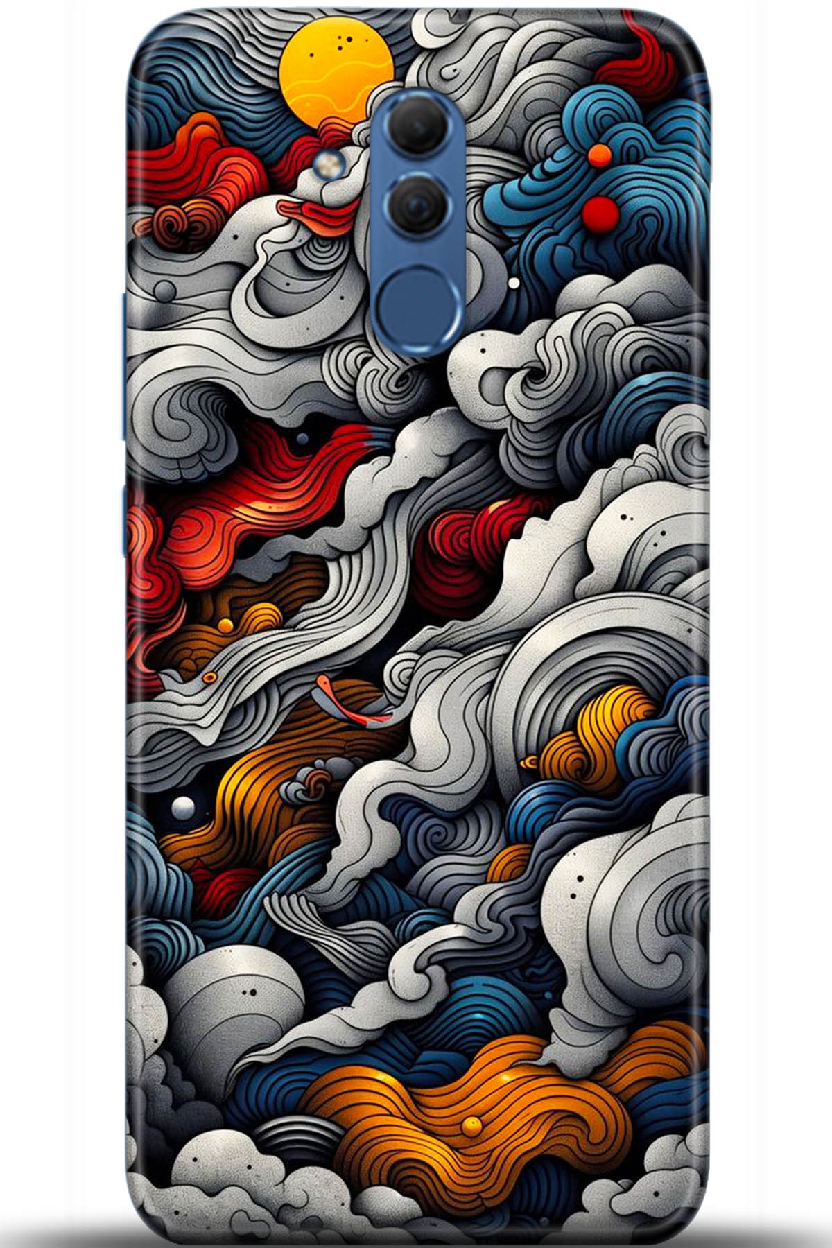 Huawei Mate 20 Lite Uyumlu Kılıf HD Baskılı Kılıf - Followed Institution 5436