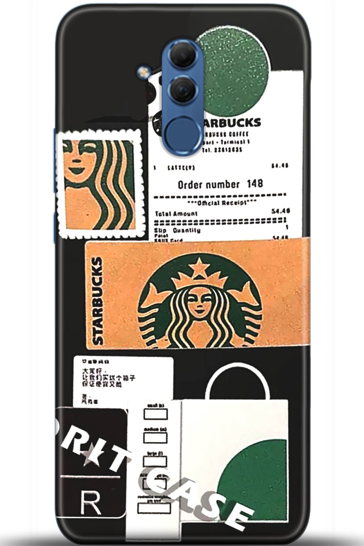 Huawei Mate 20 Lite Uyumlu Kılıf HD Baskılı Kılıf - Followed Institution 5445