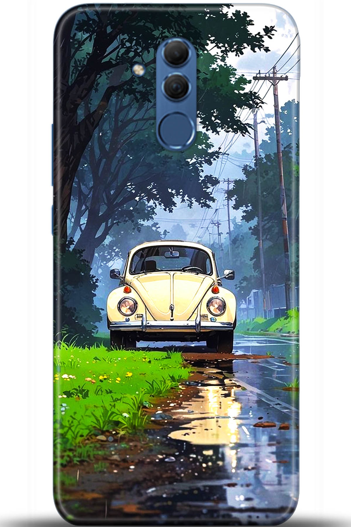 Huawei Mate 20 Lite Uyumlu Kılıf HD Baskılı Kılıf - Followed Institution 5562