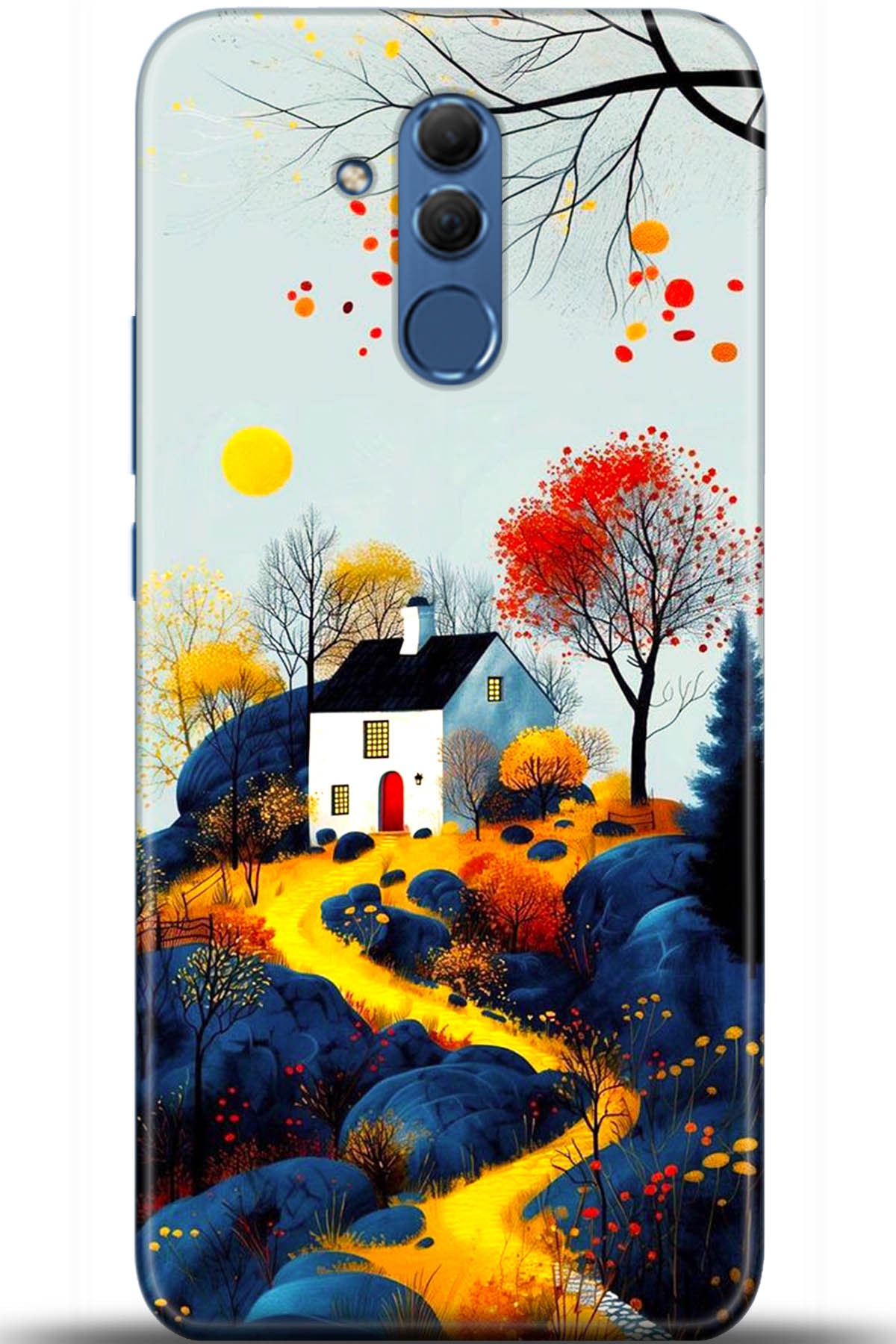 Huawei Mate 20 Lite Uyumlu Kılıf HD Baskılı Kılıf - Followed Institution 5569