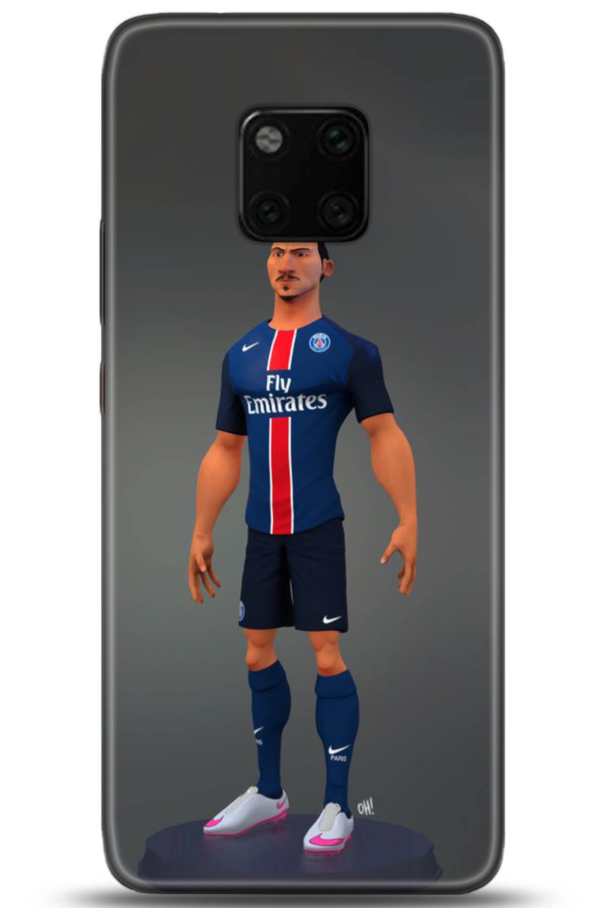 Huawei Mate 20 Pro Uyumlu Kılıf HD Baskılı Kılıf - Followed Institution 5016