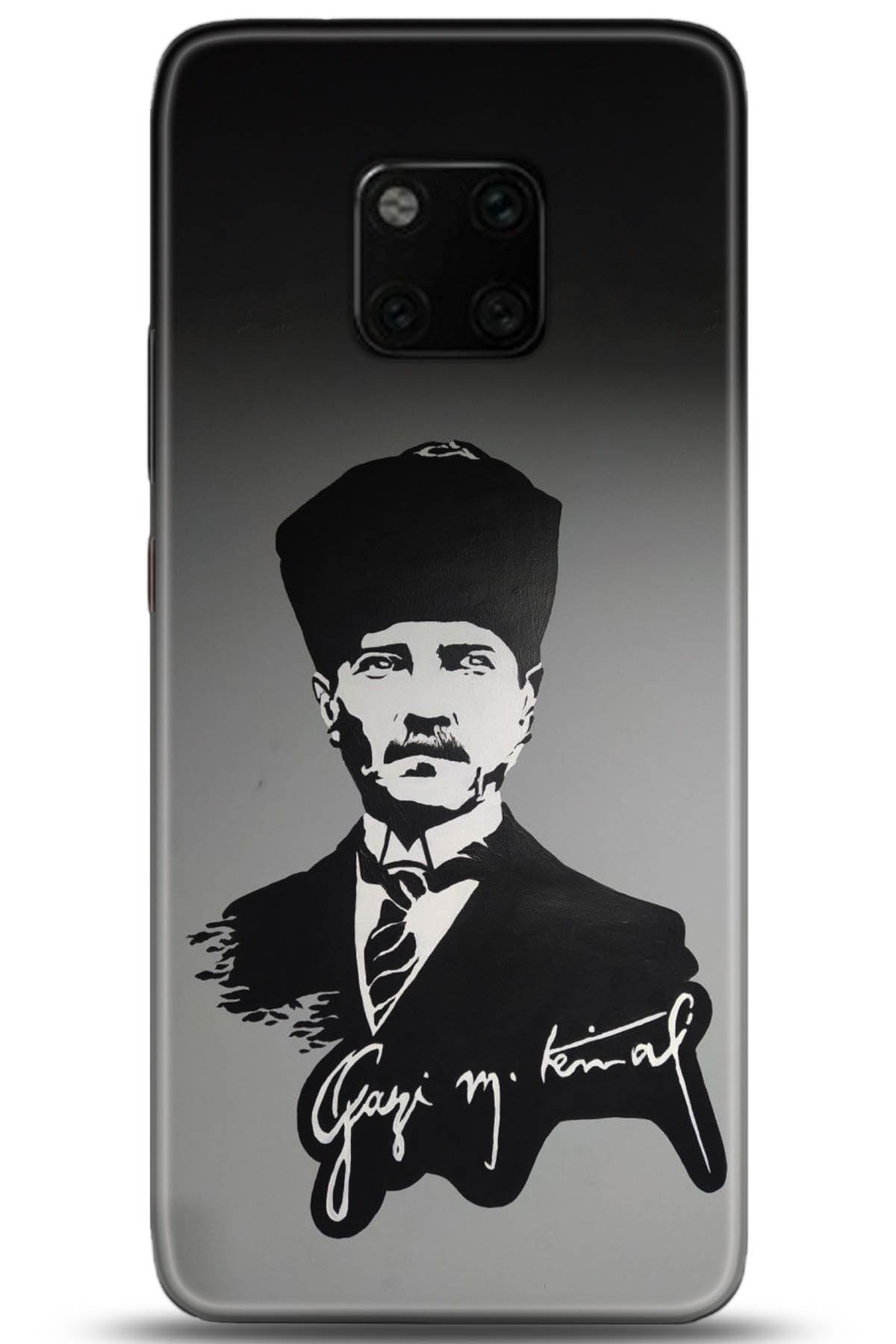 Huawei Mate 20 Pro Uyumlu Kılıf HD Baskılı Kılıf - Followed Institution 5112
