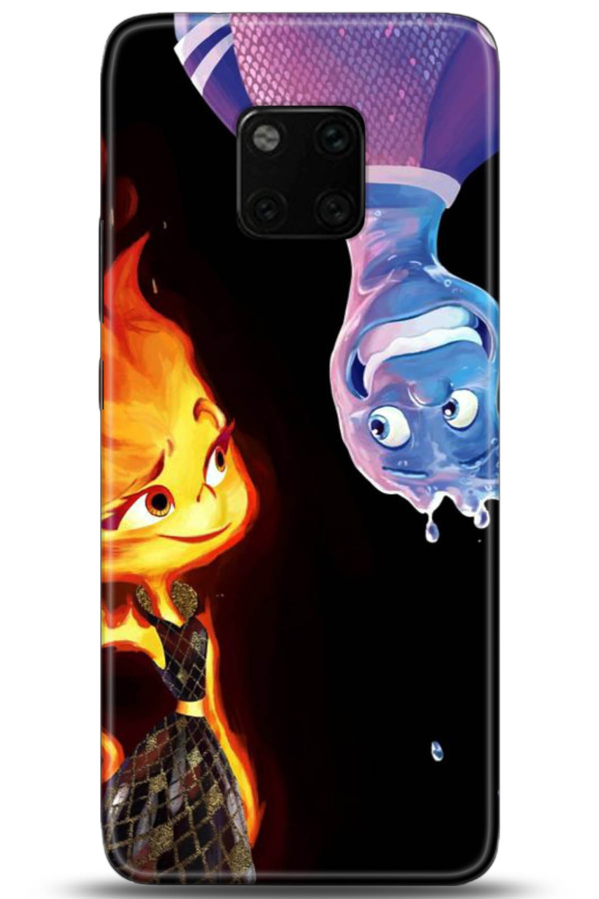 Huawei Mate 20 Pro Uyumlu Kılıf HD Baskılı Kılıf - Followed Institution 5117