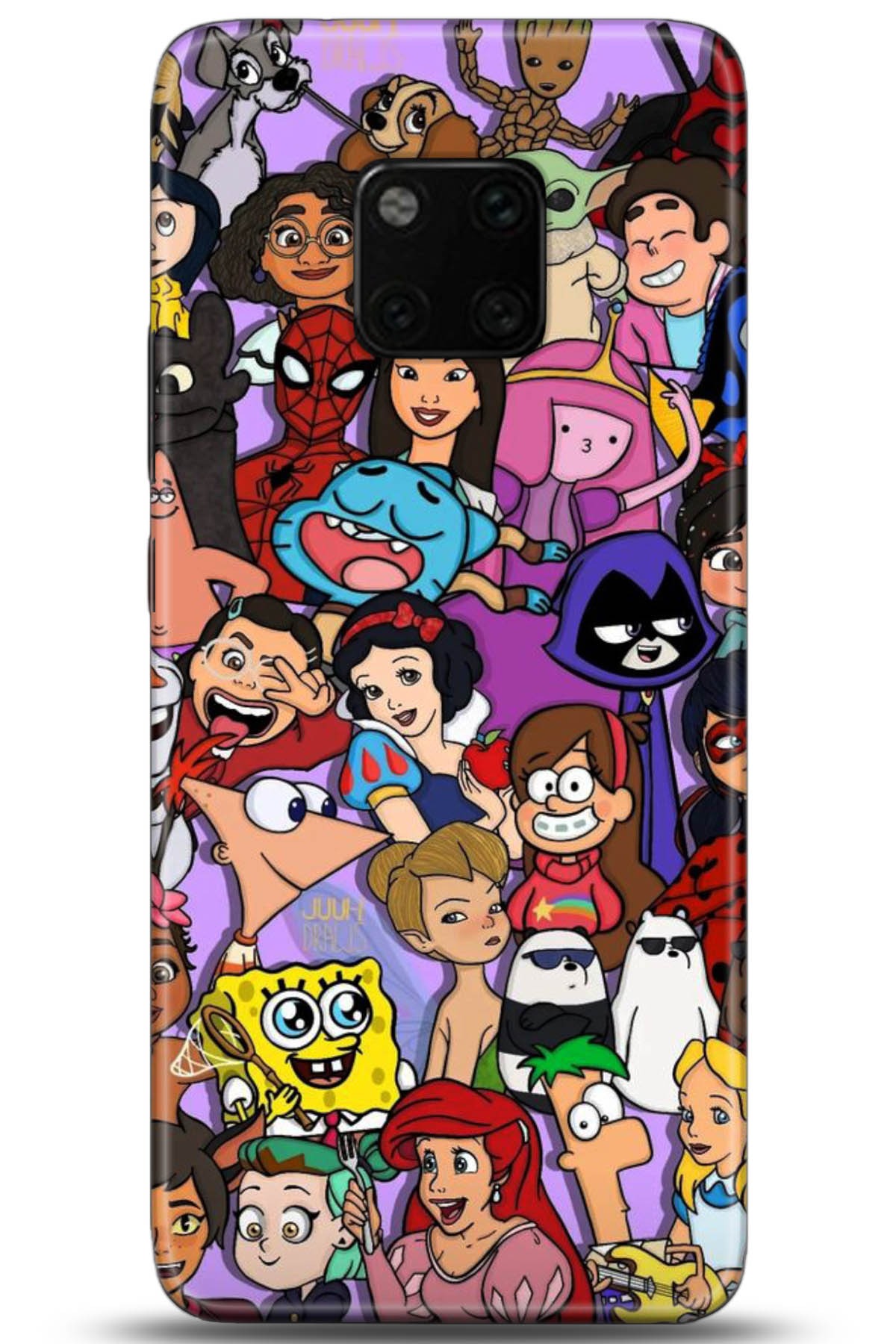 Huawei Mate 20 Pro Uyumlu Kılıf HD Baskılı Kılıf - Followed Institution 5168