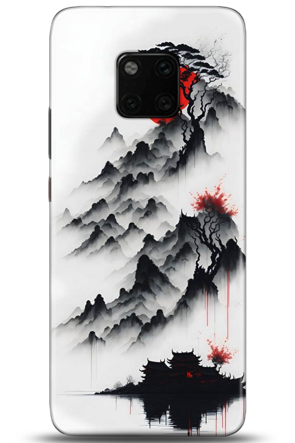 Huawei Mate 20 Pro Uyumlu Kılıf HD Baskılı Kılıf - Followed Institution 5172