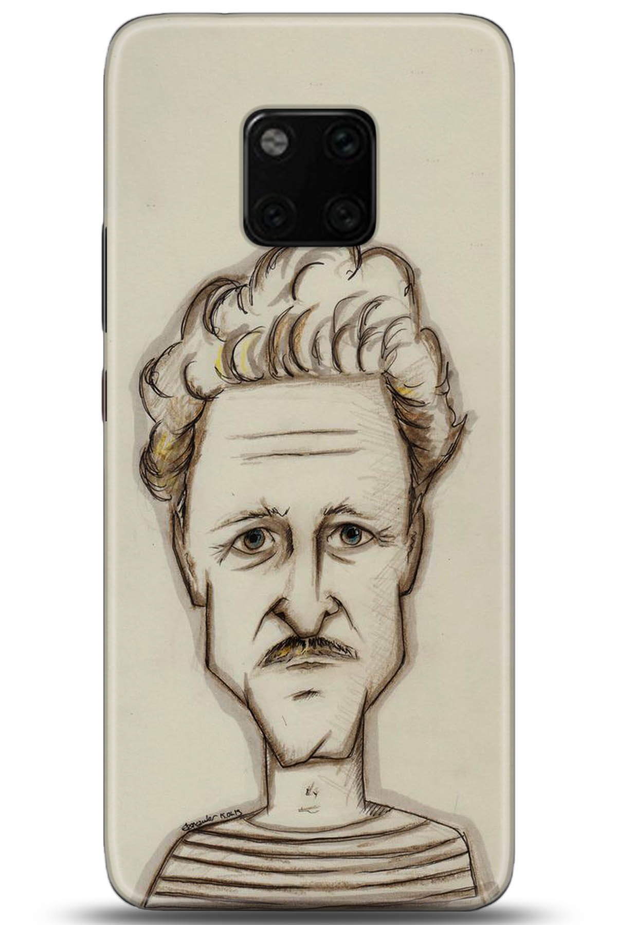 Huawei Mate 20 Pro Uyumlu Kılıf HD Baskılı Kılıf - Followed Institution 5203