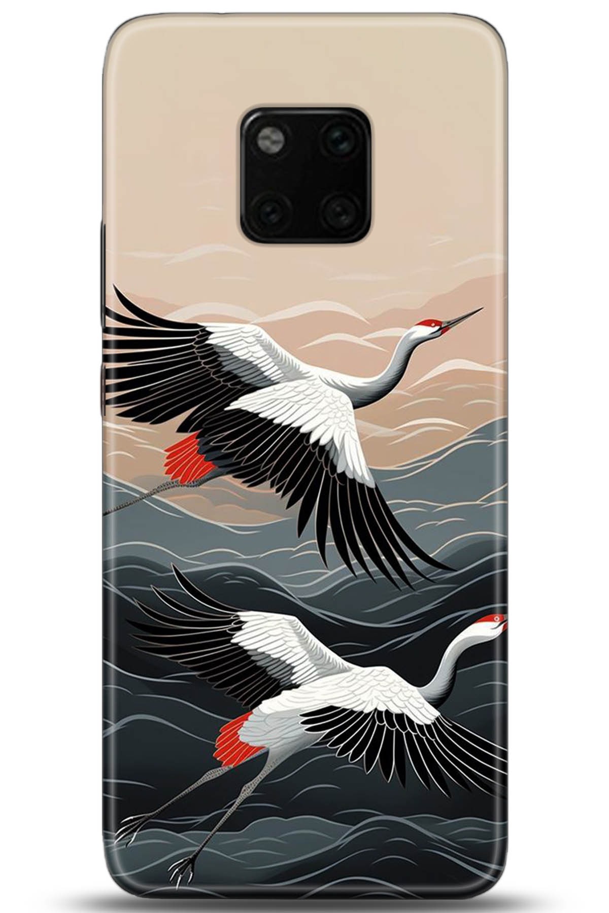 Huawei Mate 20 Pro Uyumlu Kılıf HD Baskılı Kılıf - Followed Institution 5232