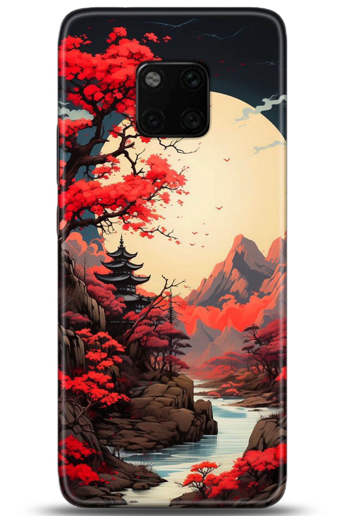 Huawei Mate 20 Pro Uyumlu Kılıf HD Baskılı Kılıf - Followed Institution 5242