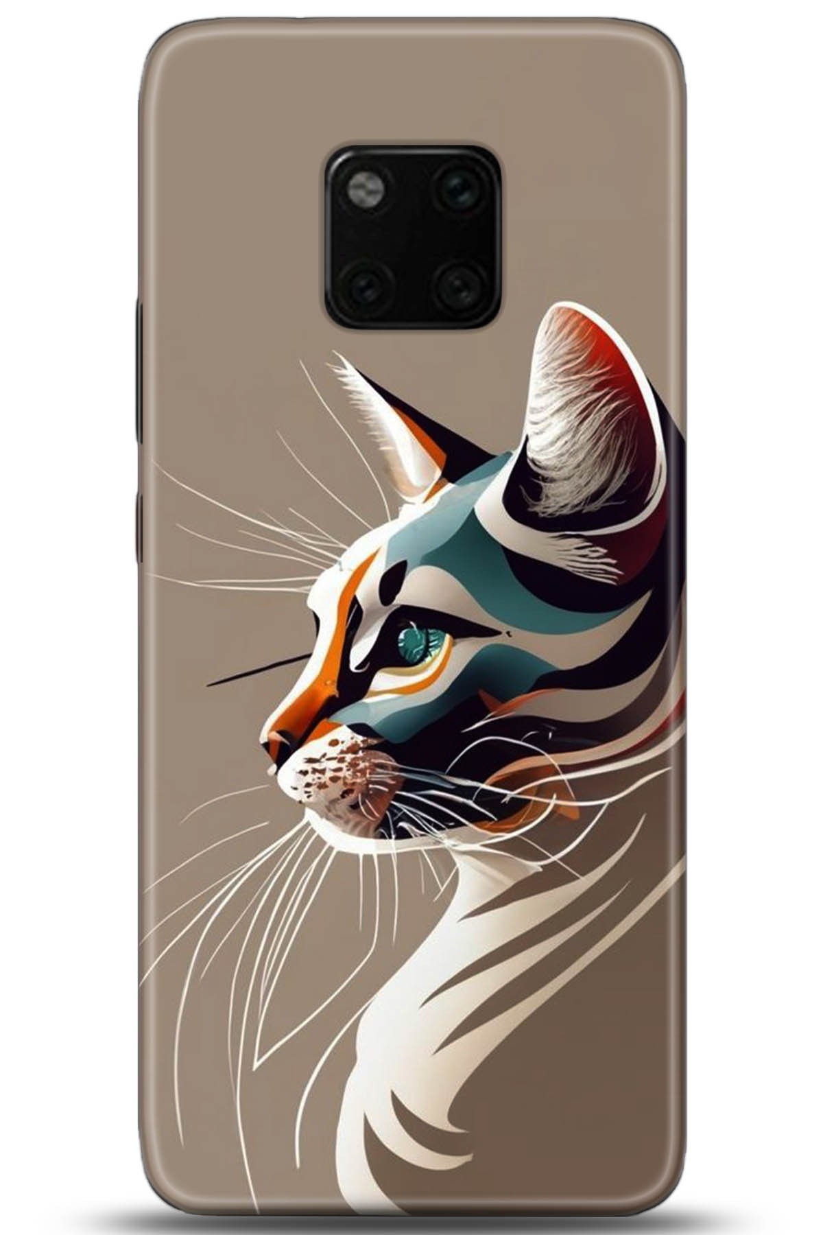 Huawei Mate 20 Pro Uyumlu Kılıf HD Baskılı Kılıf - Followed Institution 5271