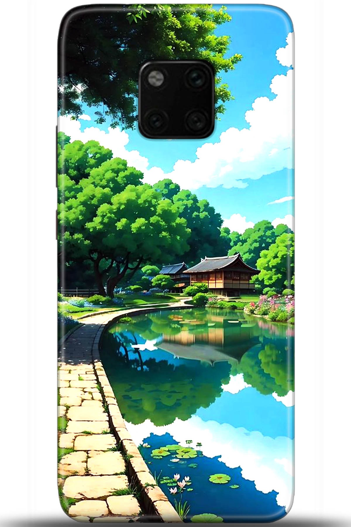 Huawei Mate 20 Pro Uyumlu Kılıf HD Baskılı Kılıf - Followed Institution 5463