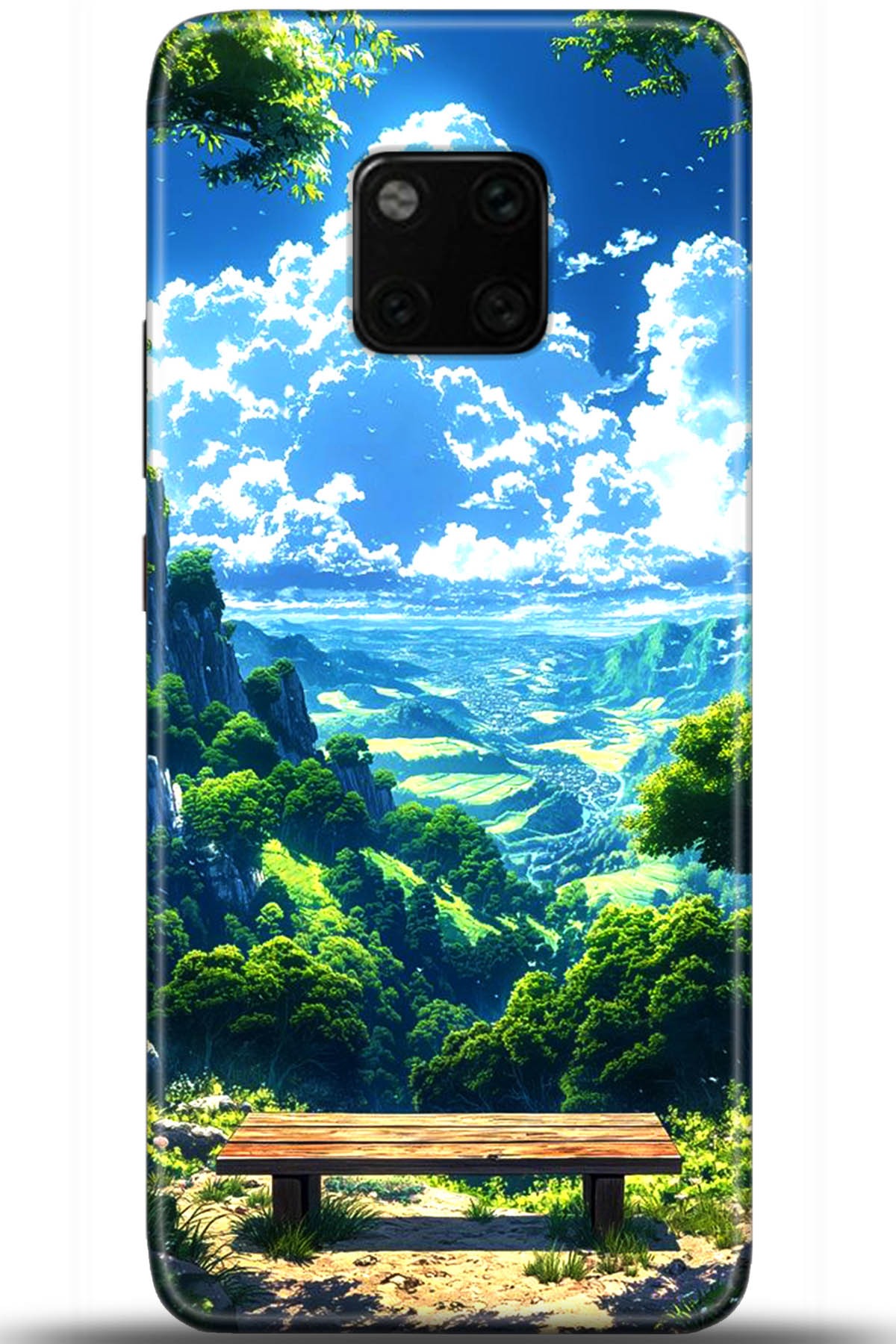 Huawei Mate 20 Pro Uyumlu Kılıf HD Baskılı Kılıf - Followed Institution 5497