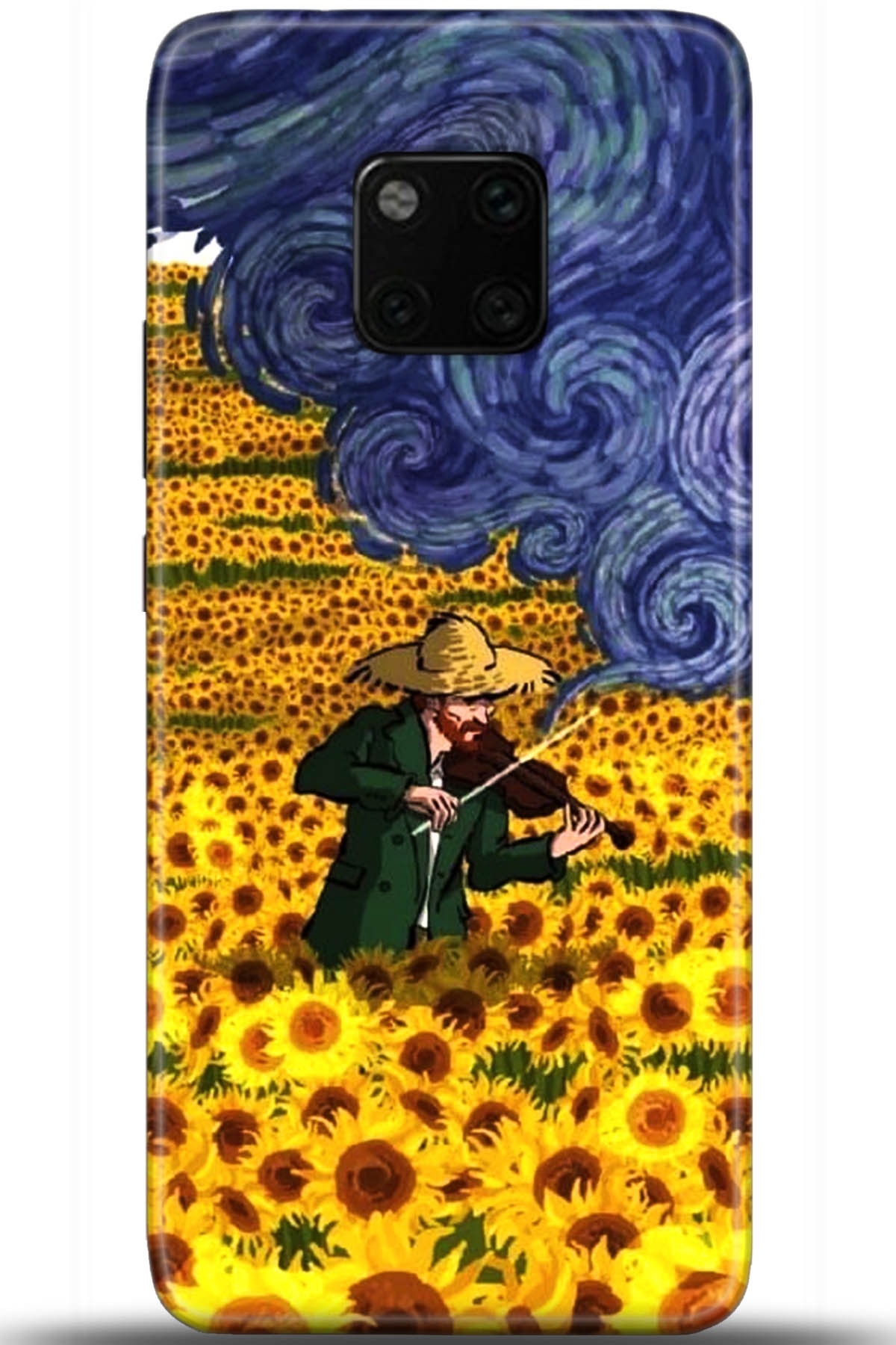 Huawei Mate 20 Pro Uyumlu Kılıf HD Baskılı Kılıf - Followed Institution 5503