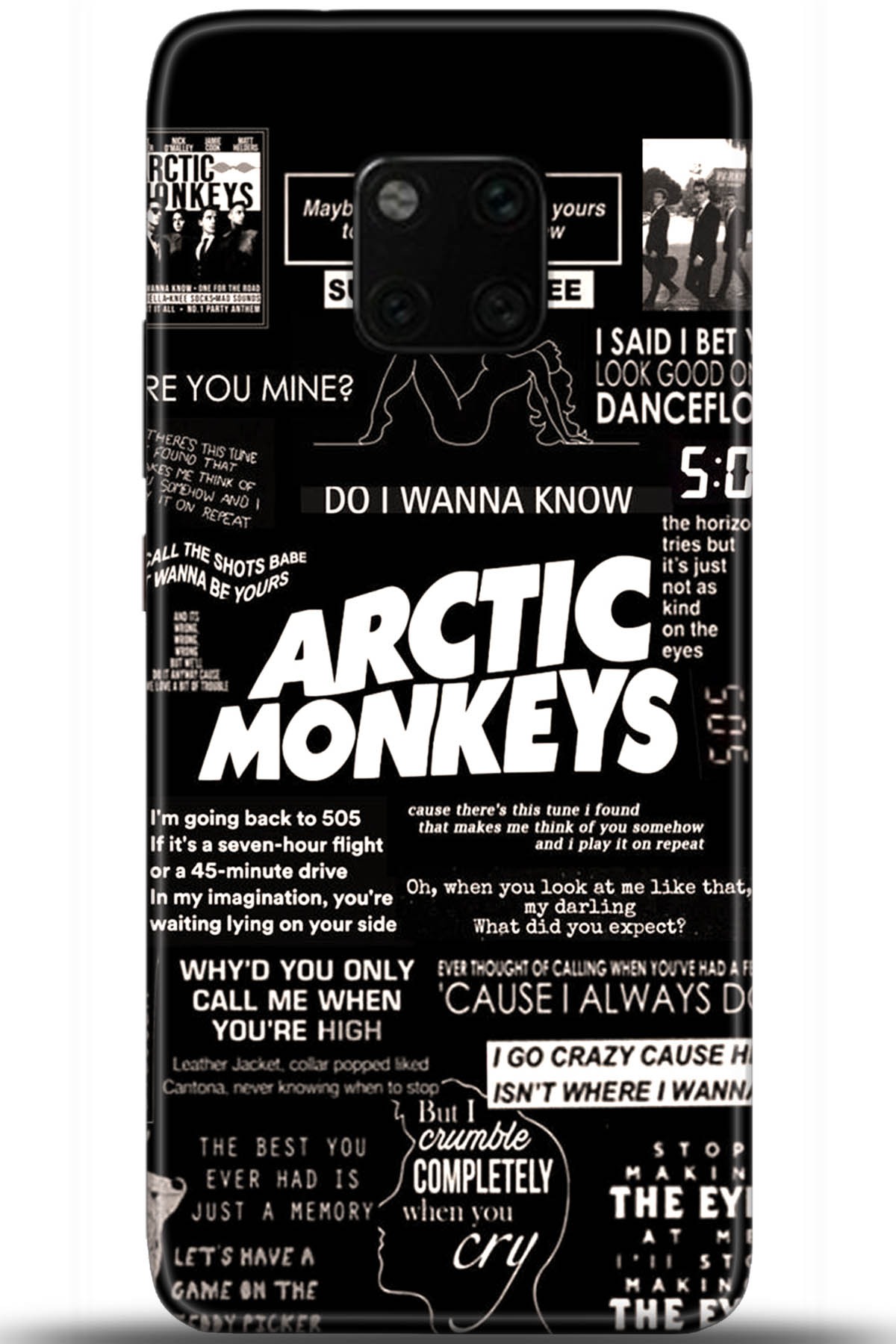 Huawei Mate 20 Pro Uyumlu Kılıf HD Baskılı Kılıf - Followed Institution 5538