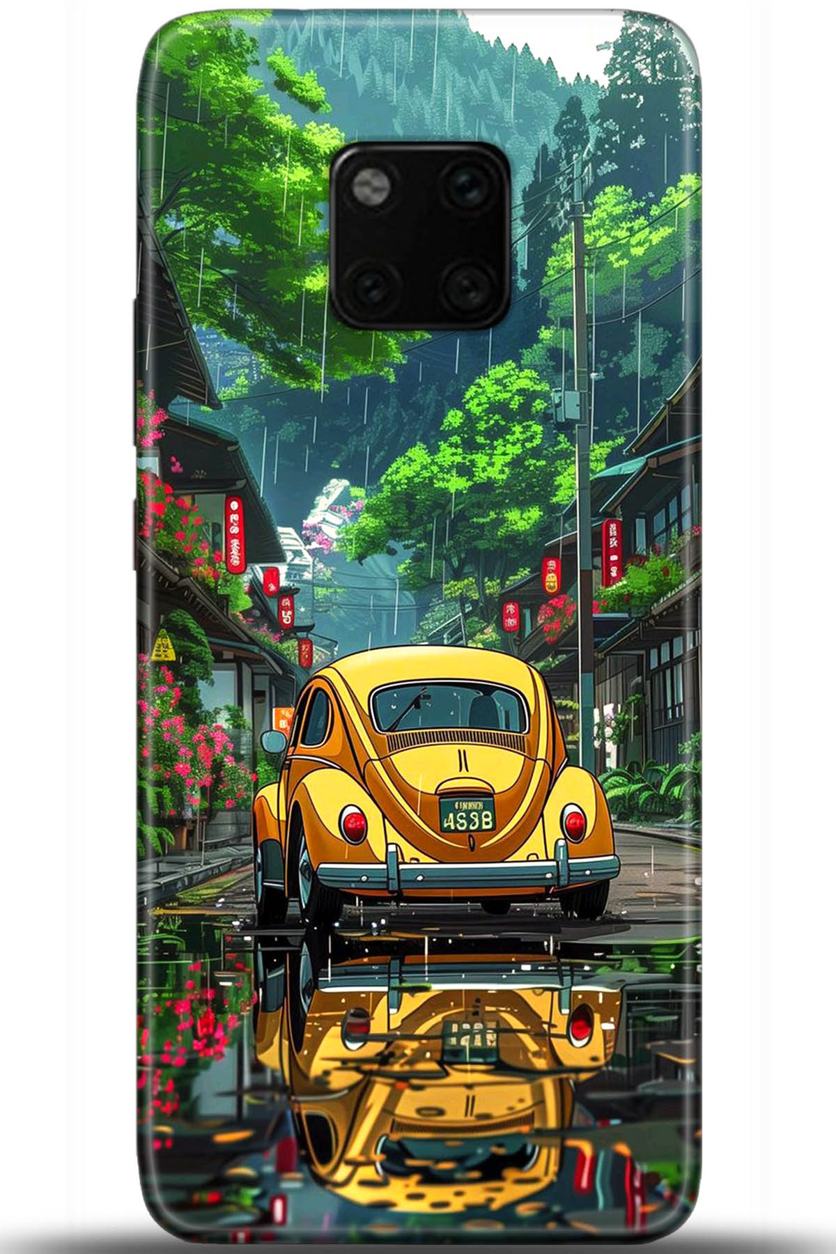 Huawei Mate 20 Pro Uyumlu Kılıf HD Baskılı Kılıf - Followed Institution 5561