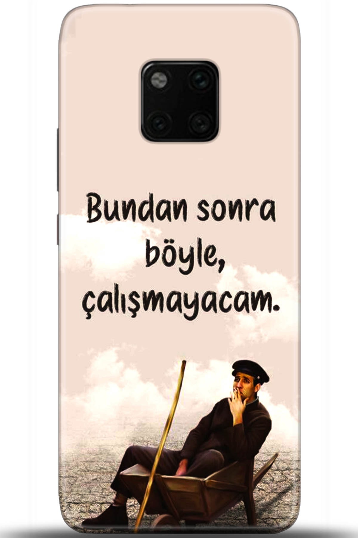 Huawei Mate 20 Pro Uyumlu Kılıf HD Baskılı Kılıf - Followed Institution 5592