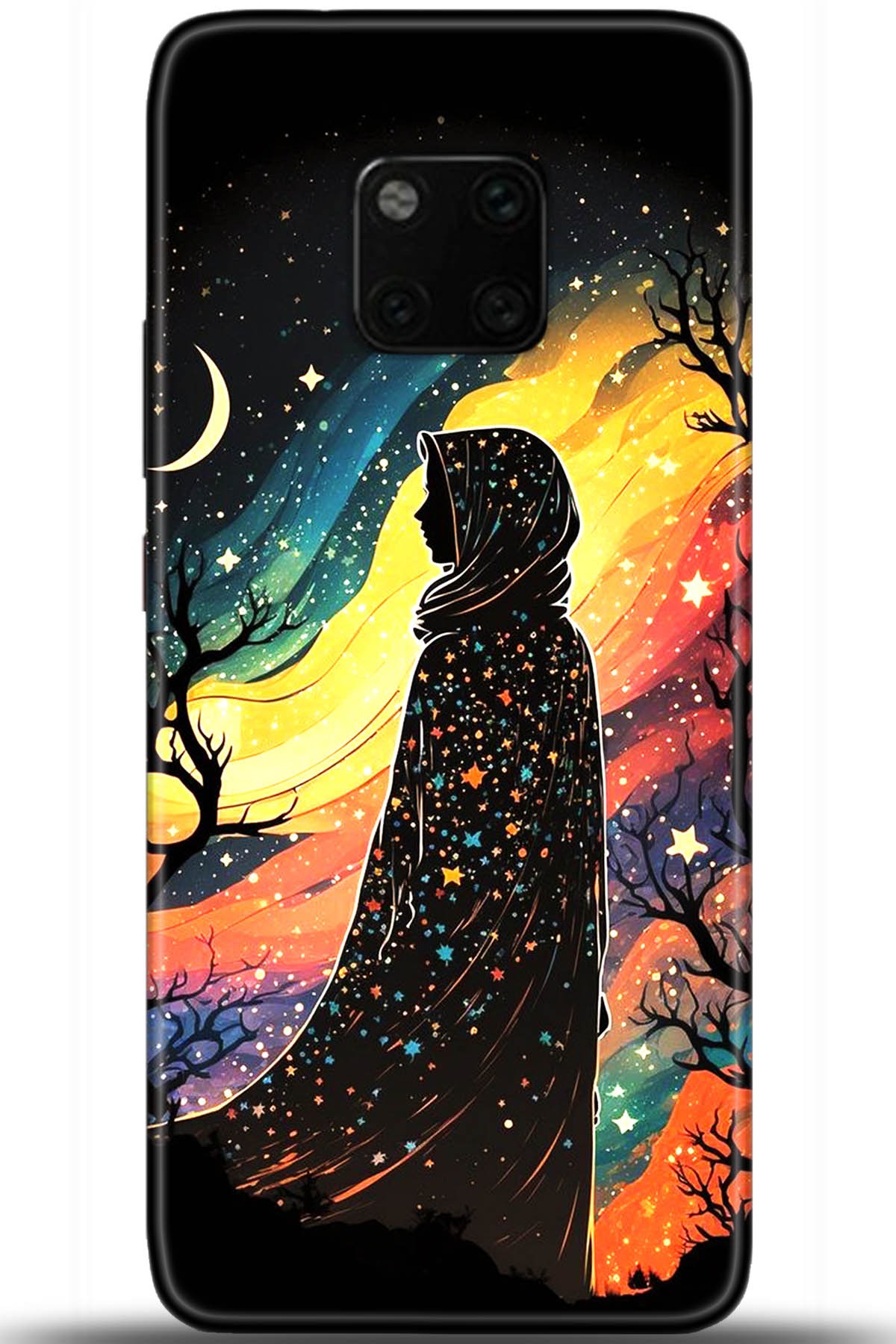 Huawei Mate 20 Pro Uyumlu Kılıf HD Baskılı Kılıf - Followed Institution 5596