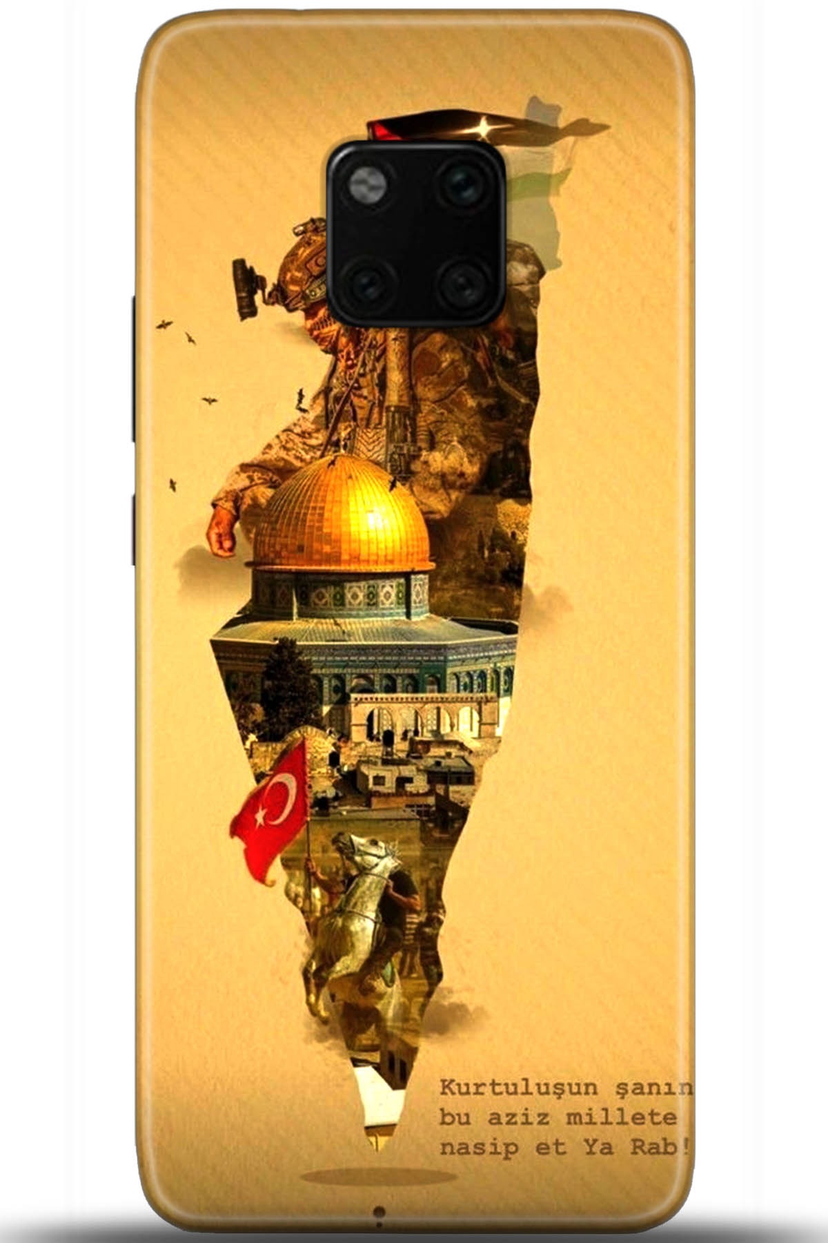 Huawei Mate 20 Pro Uyumlu Kılıf HD Baskılı Kılıf - Followed Institution 5611