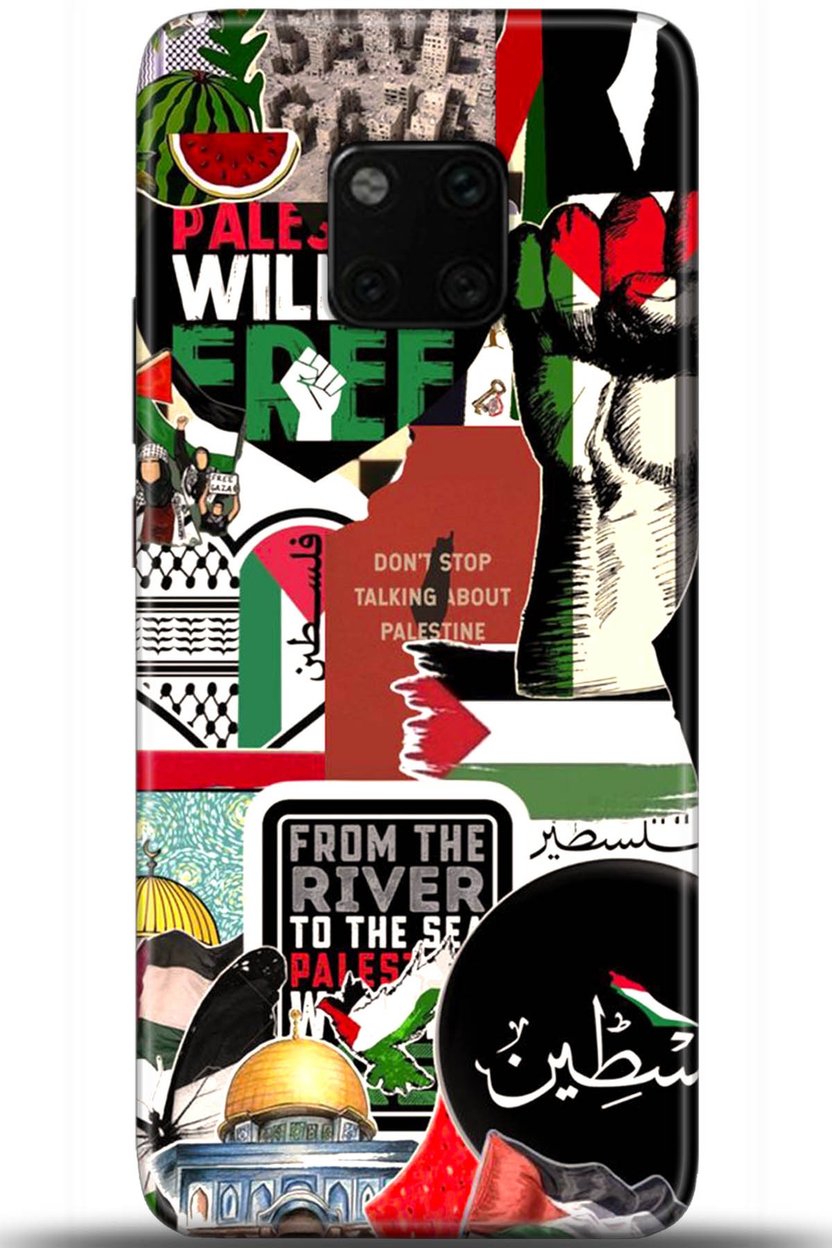 Huawei Mate 20 Pro Uyumlu Kılıf HD Baskılı Kılıf - Followed Institution 5617