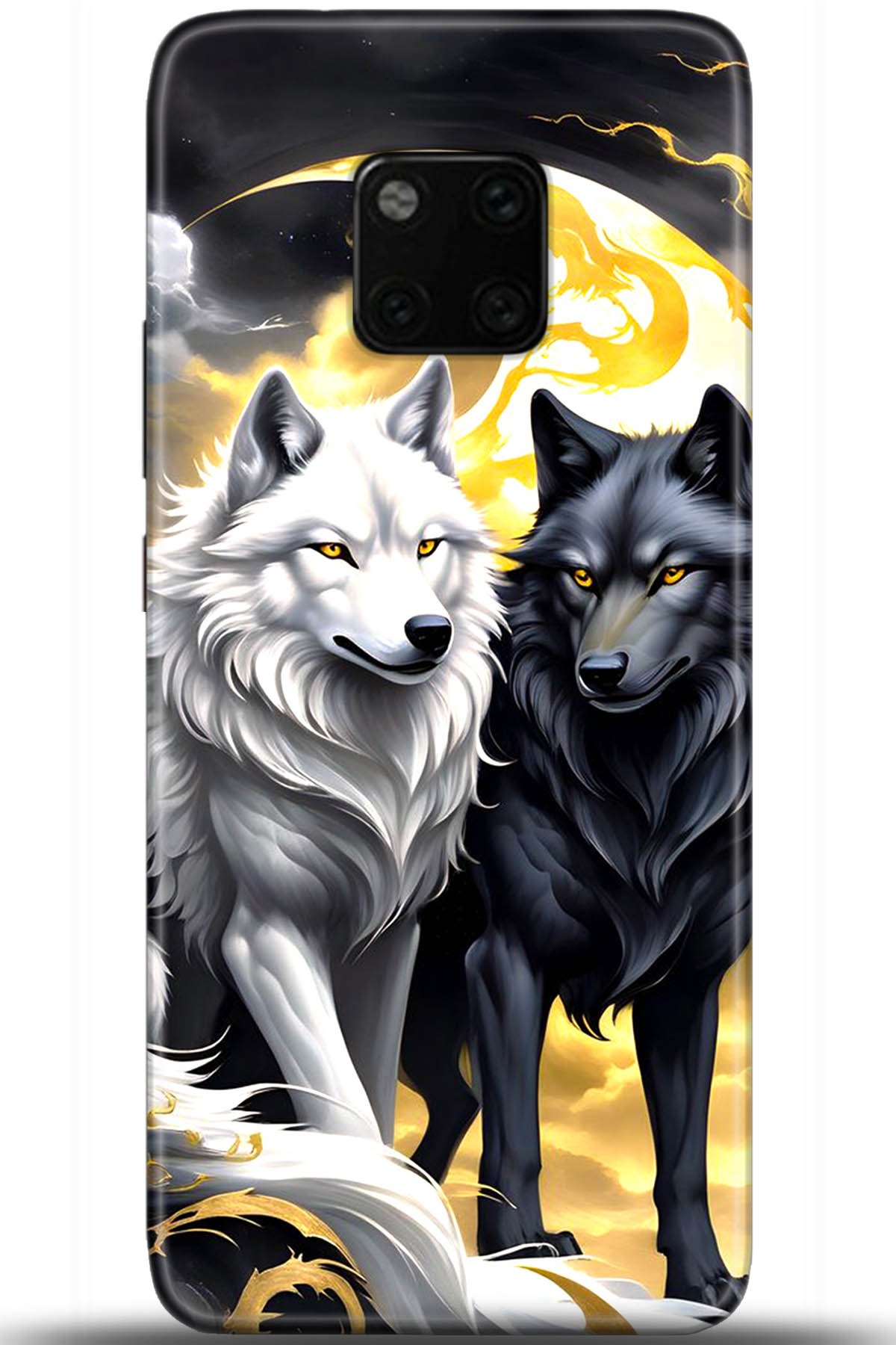 Huawei Mate 20 Pro Uyumlu Kılıf HD Baskılı Kılıf - Followed Institution 5633