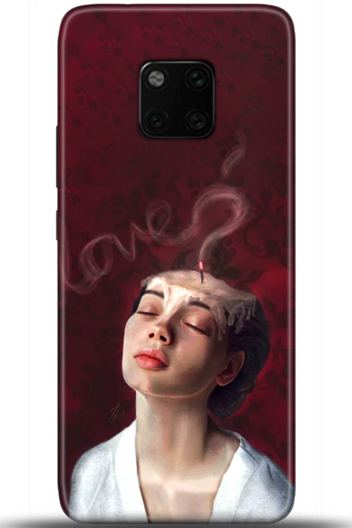 Huawei Mate 20 Pro Uyumlu Kılıf HD Baskılı Kılıf - Followed Institution 5680