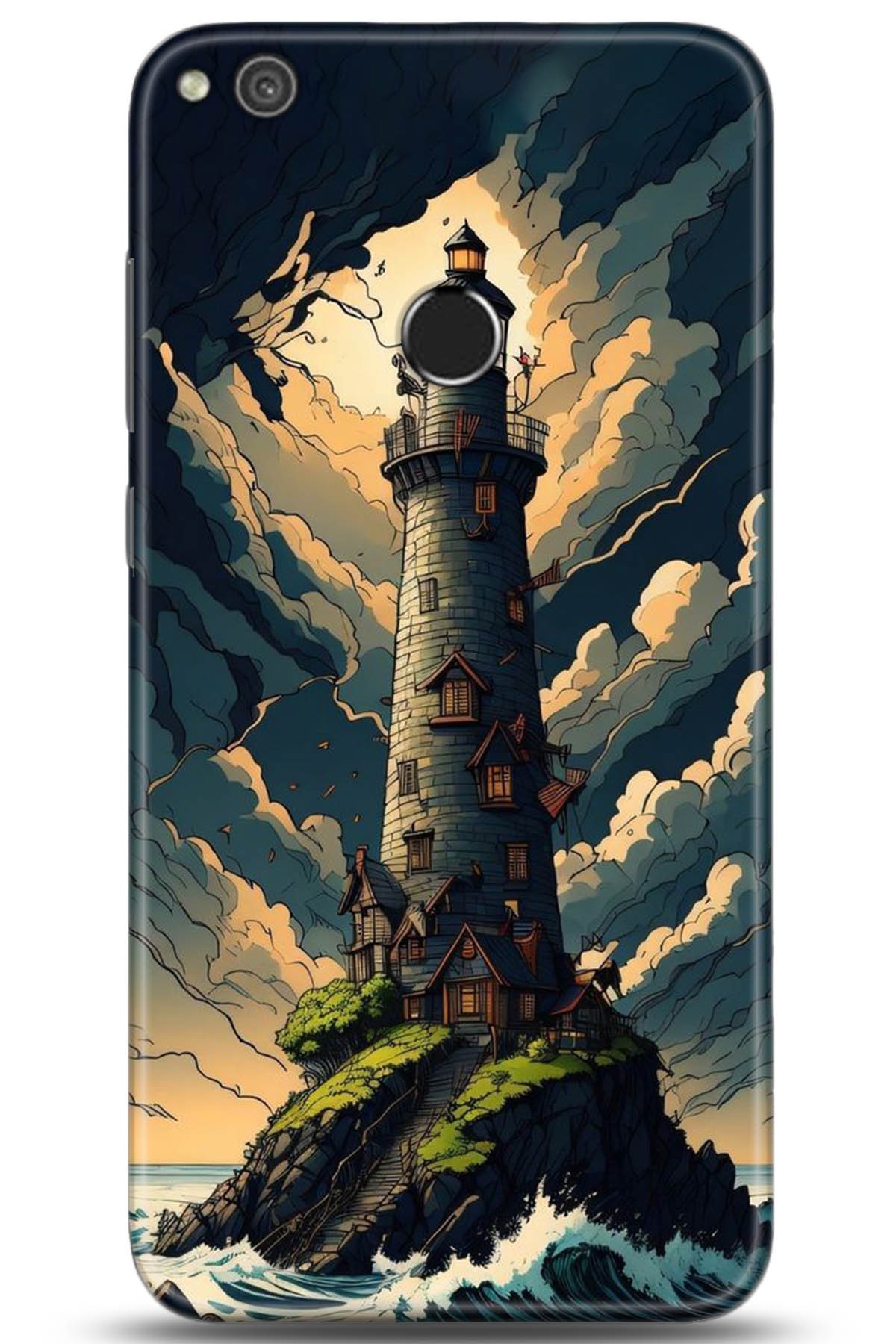 Huawei P9 Lite 2017 Uyumlu Kılıf HD Baskılı Kılıf - Followed Institution 5236