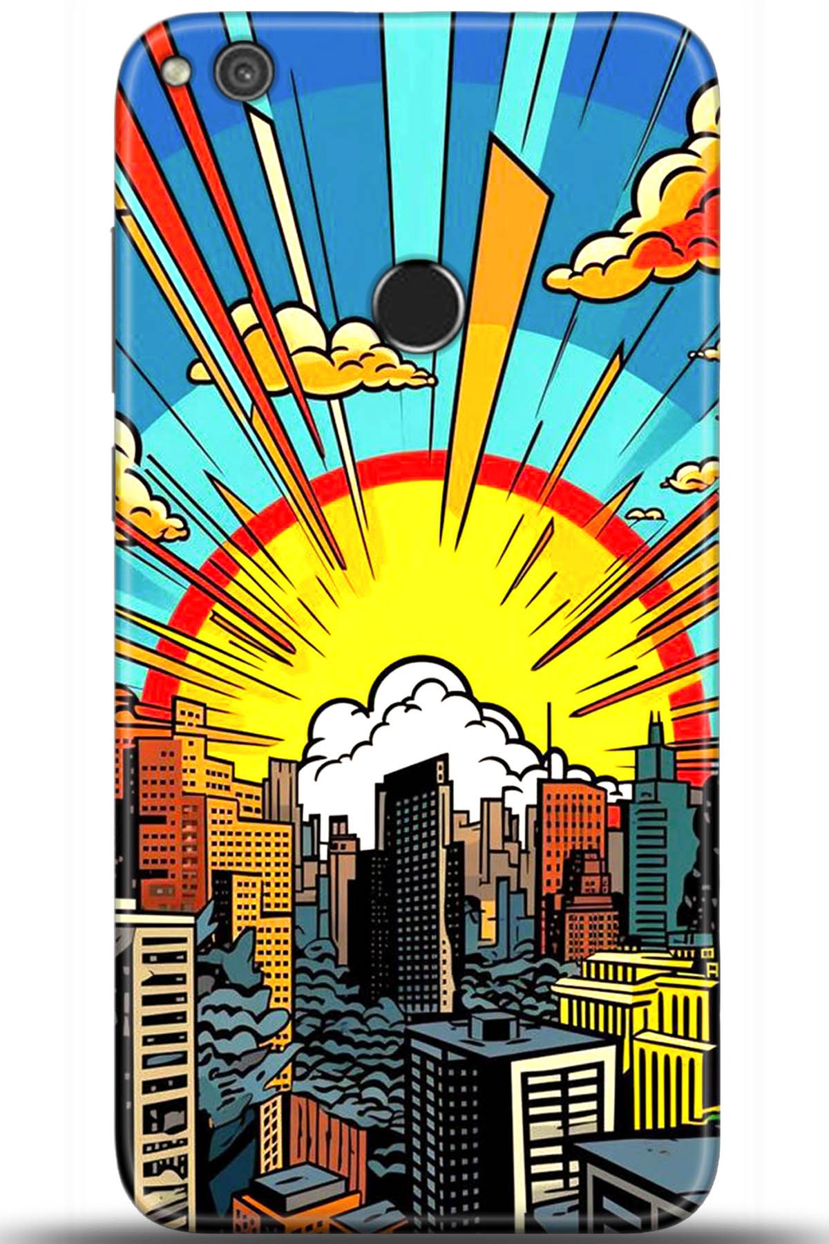 Huawei P9 Lite 2017 Uyumlu Kılıf HD Baskılı Kılıf - Followed Institution 5571