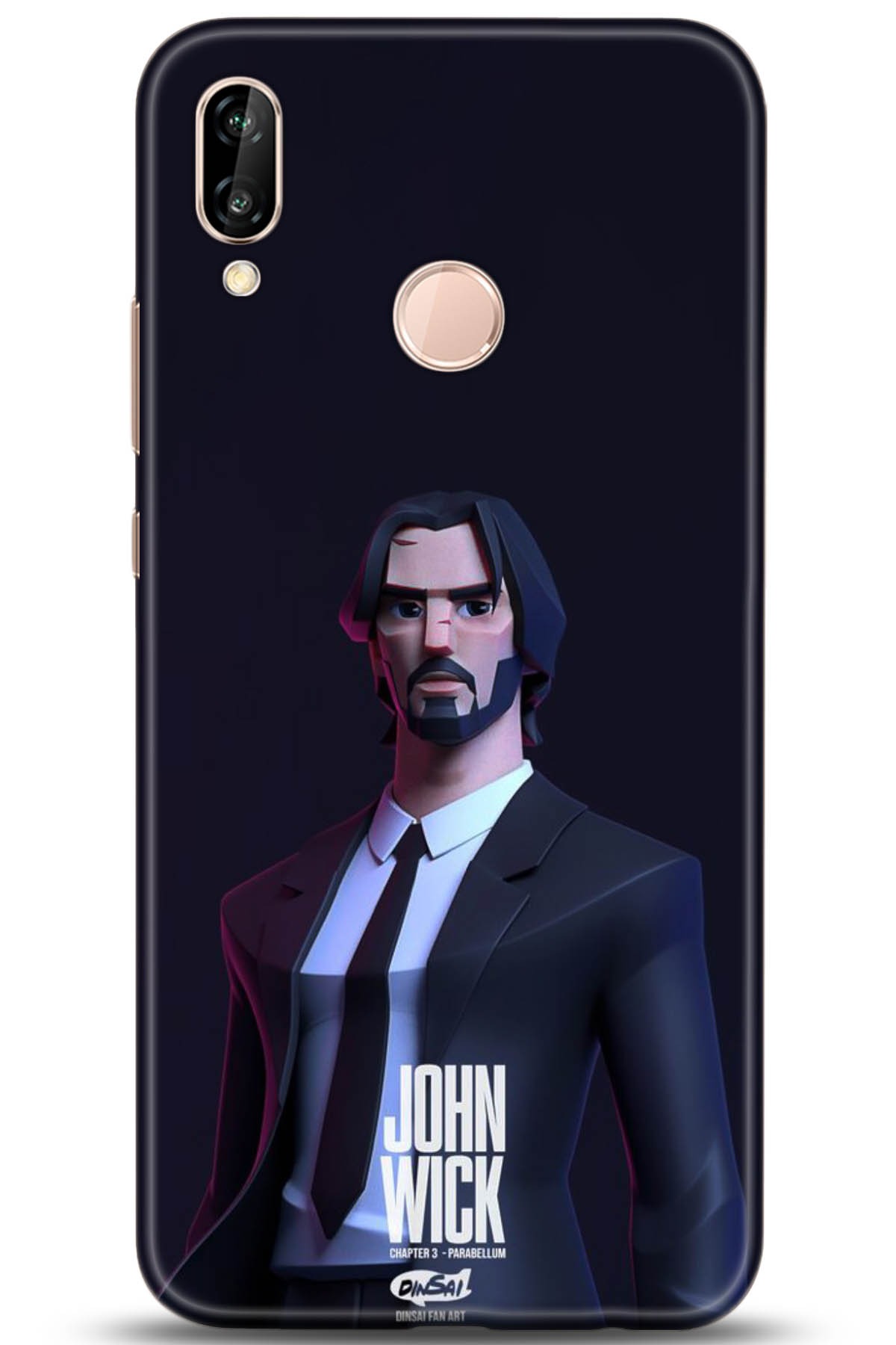 Huawei P20 Lite Uyumlu Kılıf HD Baskılı Kılıf - Followed Institution 5018