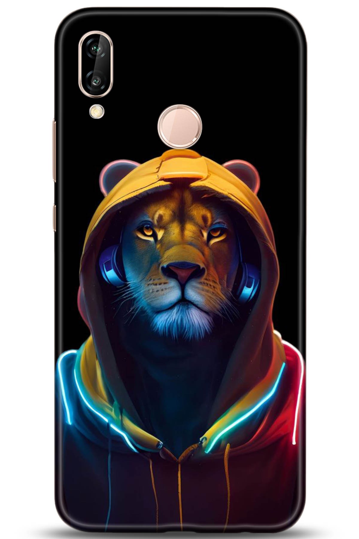 Huawei P20 Lite Uyumlu Kılıf HD Baskılı Kılıf - Followed Institution 5057