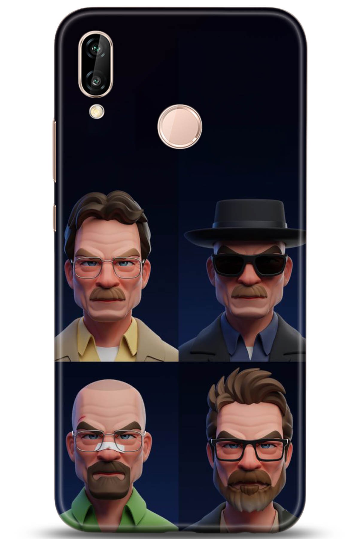 Huawei P20 Lite Uyumlu Kılıf HD Baskılı Kılıf - Followed Institution 5068