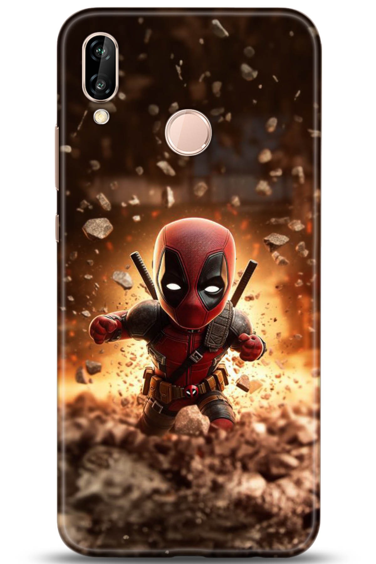 Huawei P20 Lite Uyumlu Kılıf HD Baskılı Kılıf - Followed Institution 5082