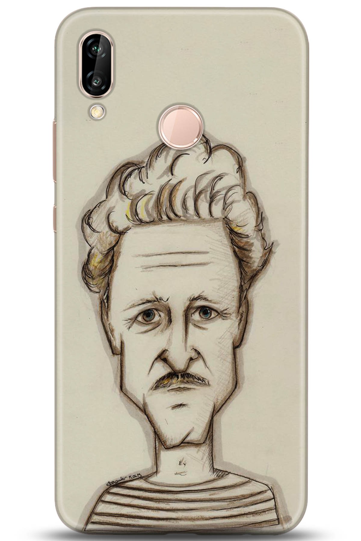 Huawei P20 Lite Uyumlu Kılıf HD Baskılı Kılıf - Followed Institution 5203