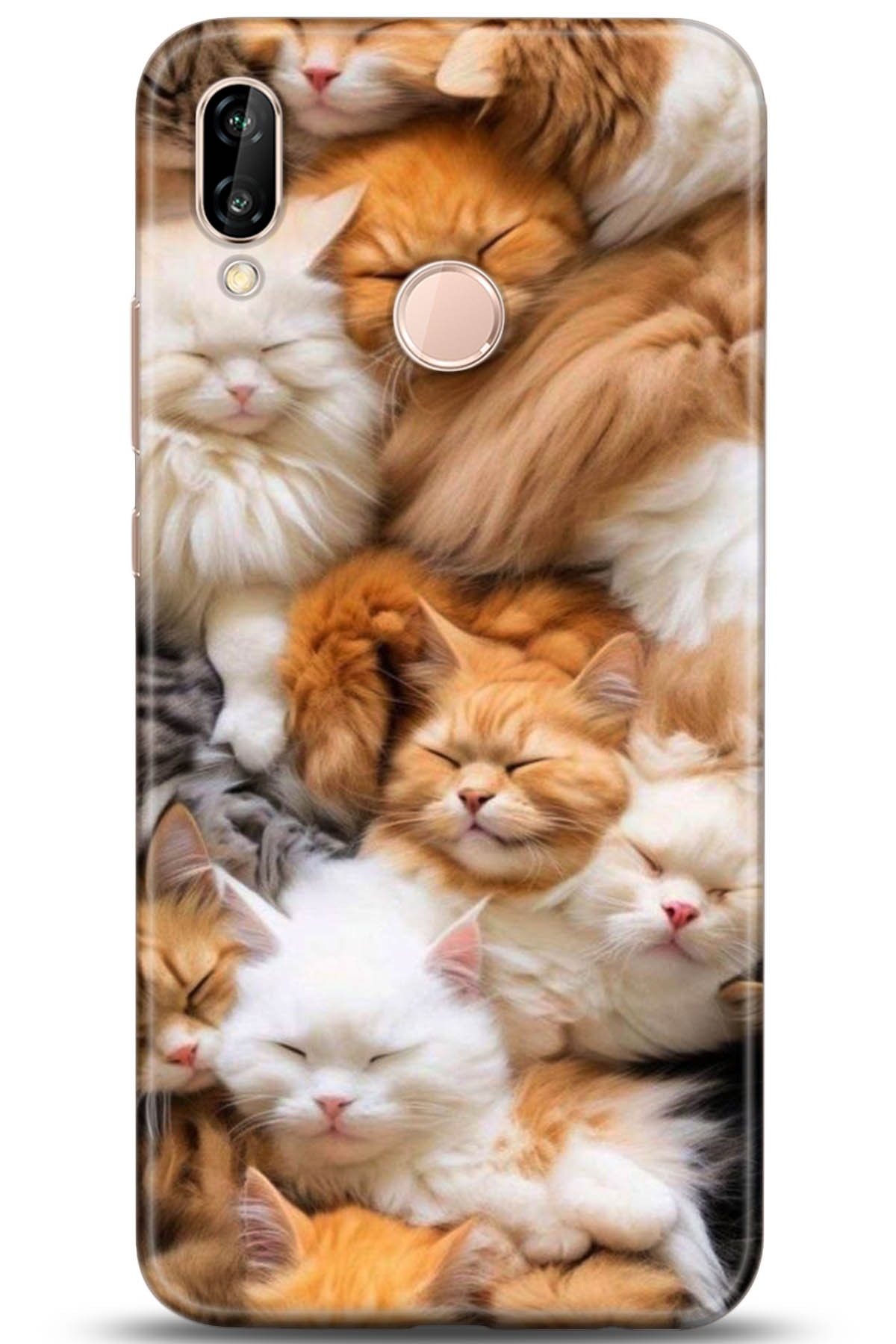 Huawei P20 Lite Uyumlu Kılıf HD Baskılı Kılıf - Followed Institution 5234