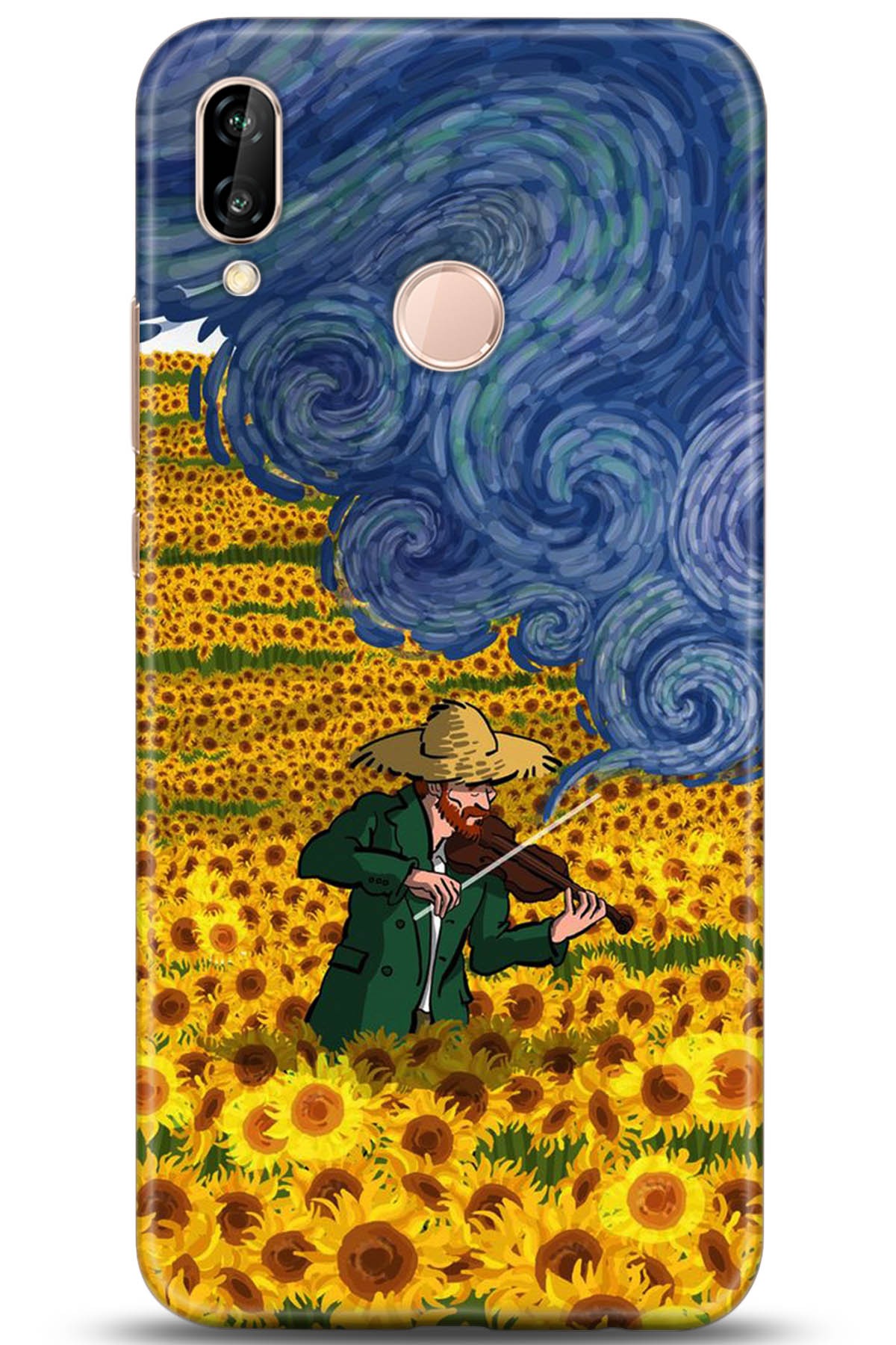 Huawei P20 Lite Uyumlu Kılıf HD Baskılı Kılıf - Followed Institution 5250