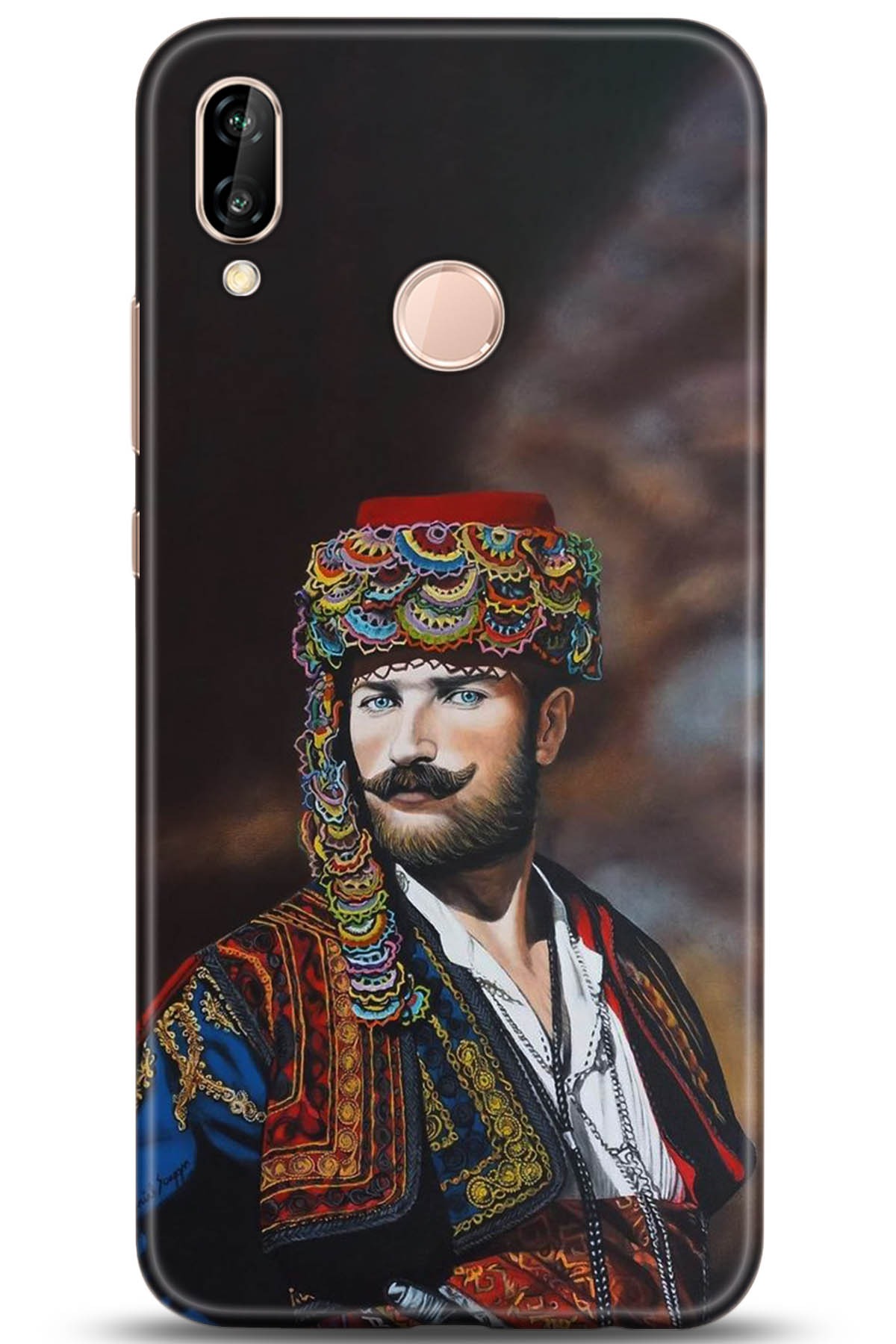 Huawei P20 Lite Uyumlu Kılıf HD Baskılı Kılıf - Followed Institution 5291