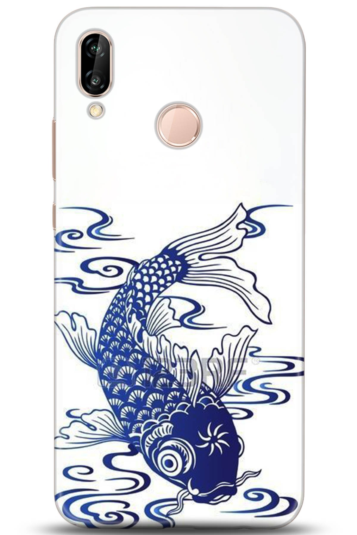 Huawei P20 Lite Uyumlu Kılıf HD Baskılı Kılıf - Followed Institution 5305