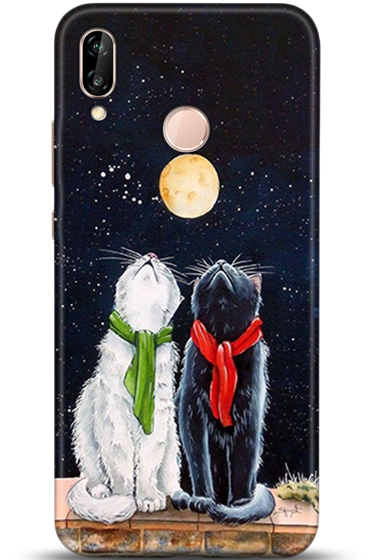 Huawei P20 Lite Uyumlu Kılıf HD Baskılı Kılıf - Followed Institution 5318