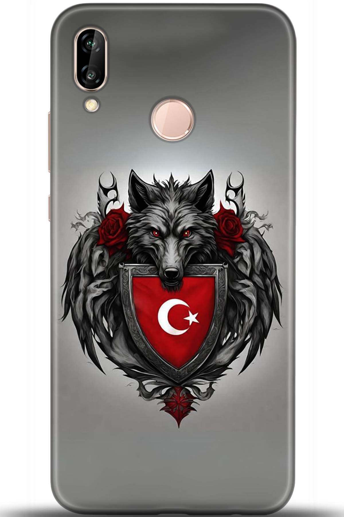 Huawei P20 Lite Uyumlu Kılıf HD Baskılı Kılıf - Followed Institution 5374